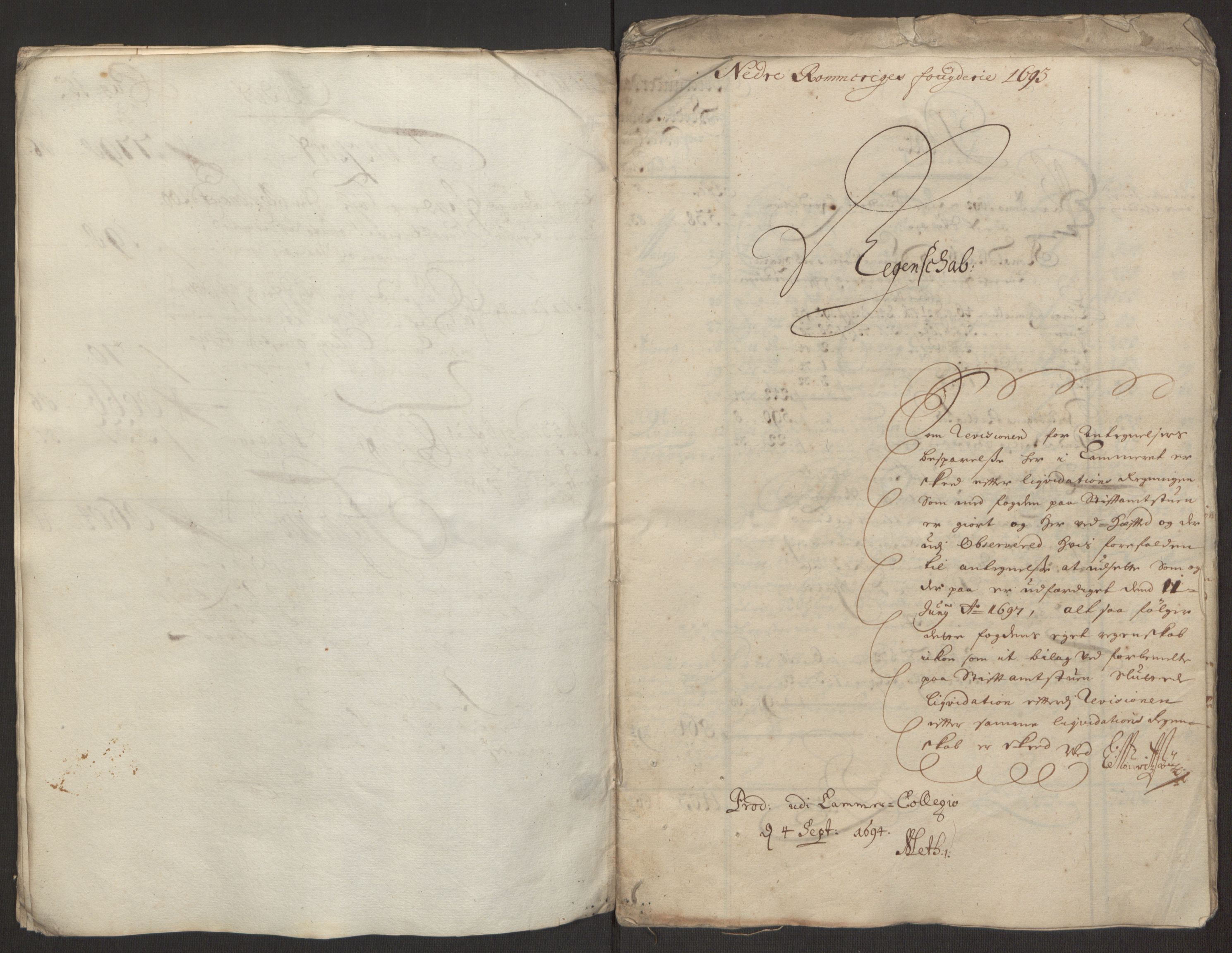 Rentekammeret inntil 1814, Reviderte regnskaper, Fogderegnskap, AV/RA-EA-4092/R11/L0578: Fogderegnskap Nedre Romerike, 1693, p. 11