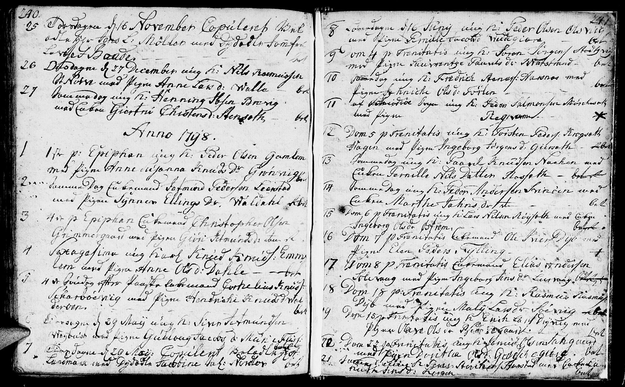 Ministerialprotokoller, klokkerbøker og fødselsregistre - Møre og Romsdal, SAT/A-1454/528/L0421: Parish register (copy) no. 528C02, 1785-1800, p. 240-241