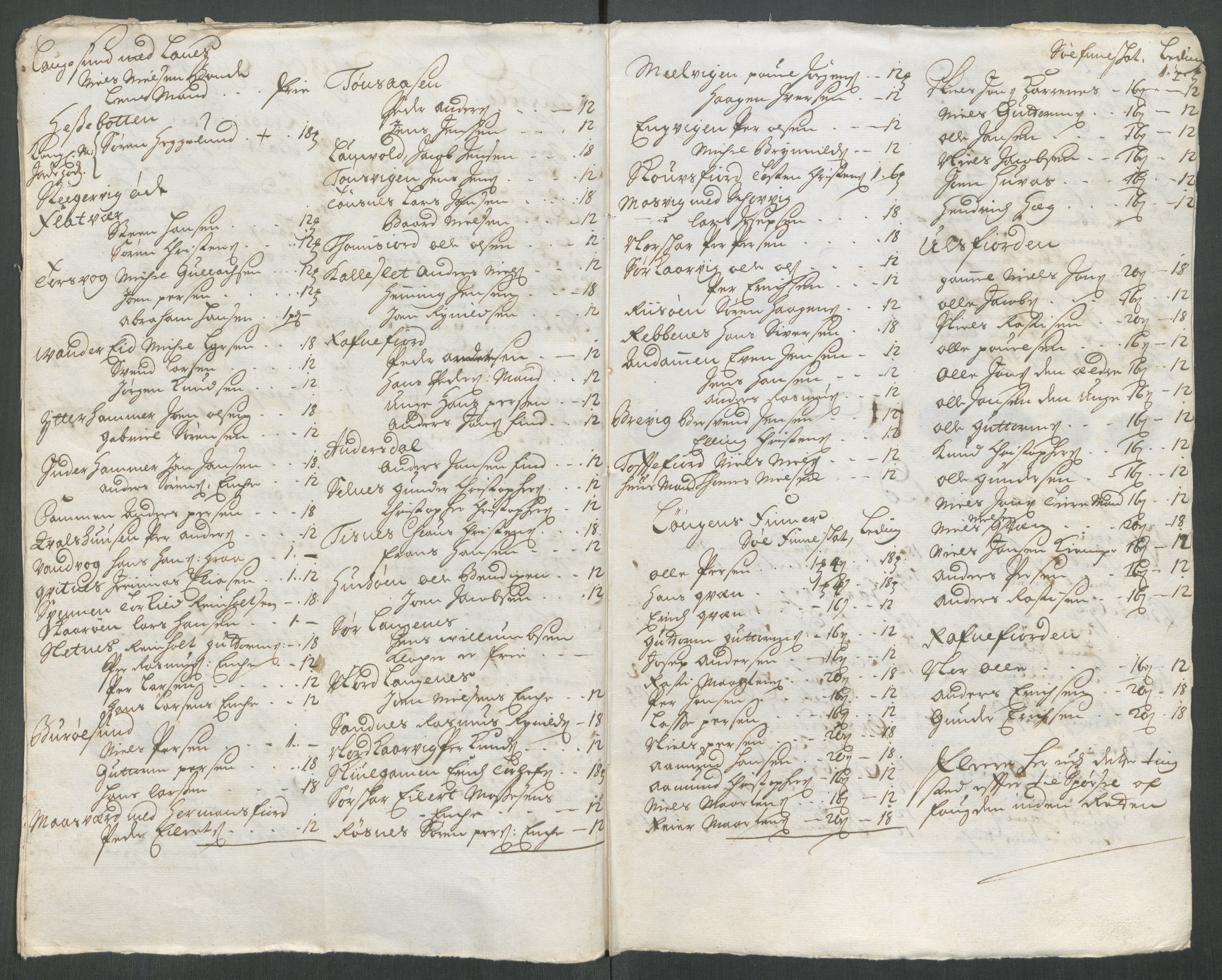 Rentekammeret inntil 1814, Reviderte regnskaper, Fogderegnskap, RA/EA-4092/R68/L4763: Fogderegnskap Senja og Troms, 1717, p. 204