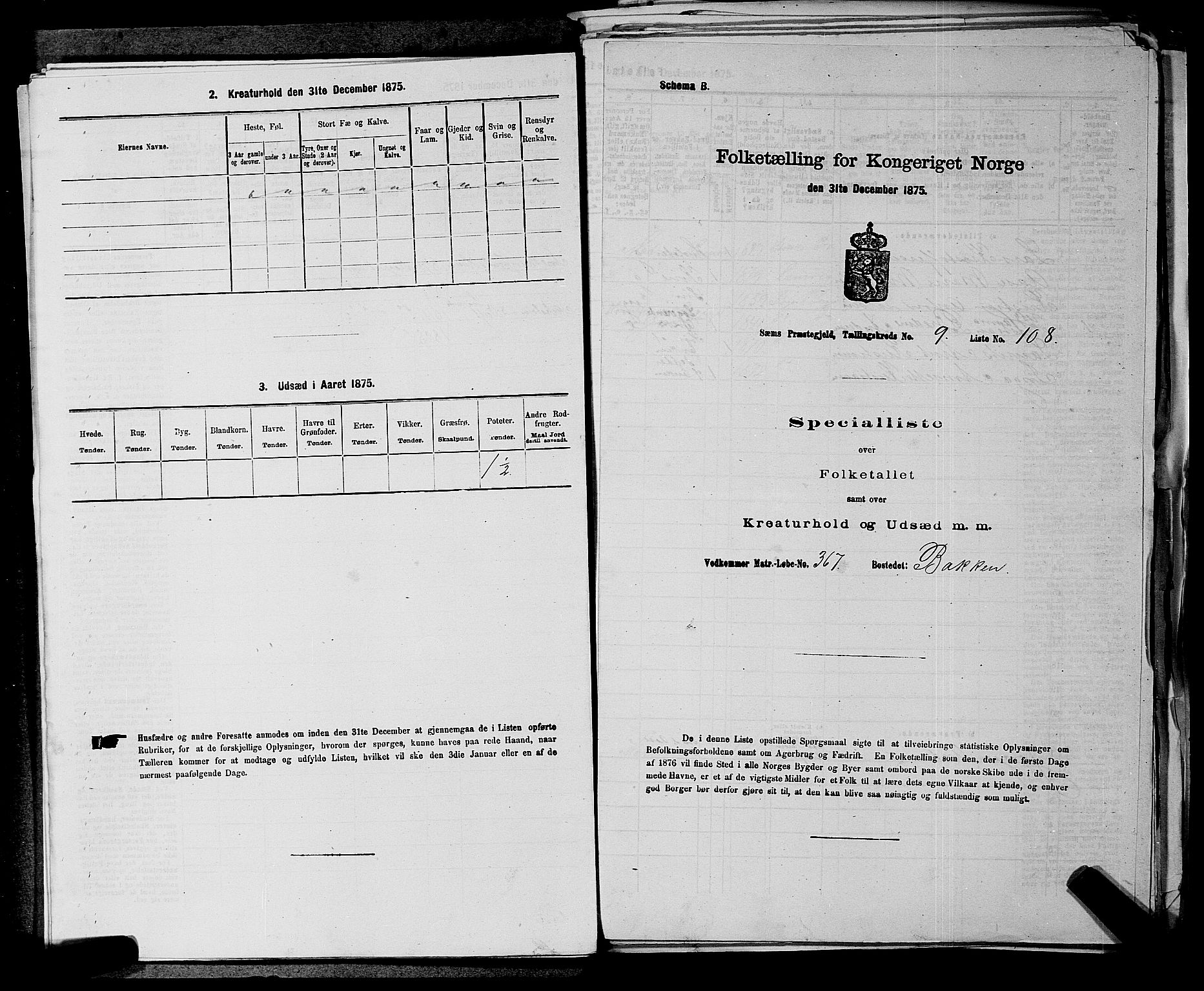 SAKO, 1875 census for 0721P Sem, 1875, p. 1528