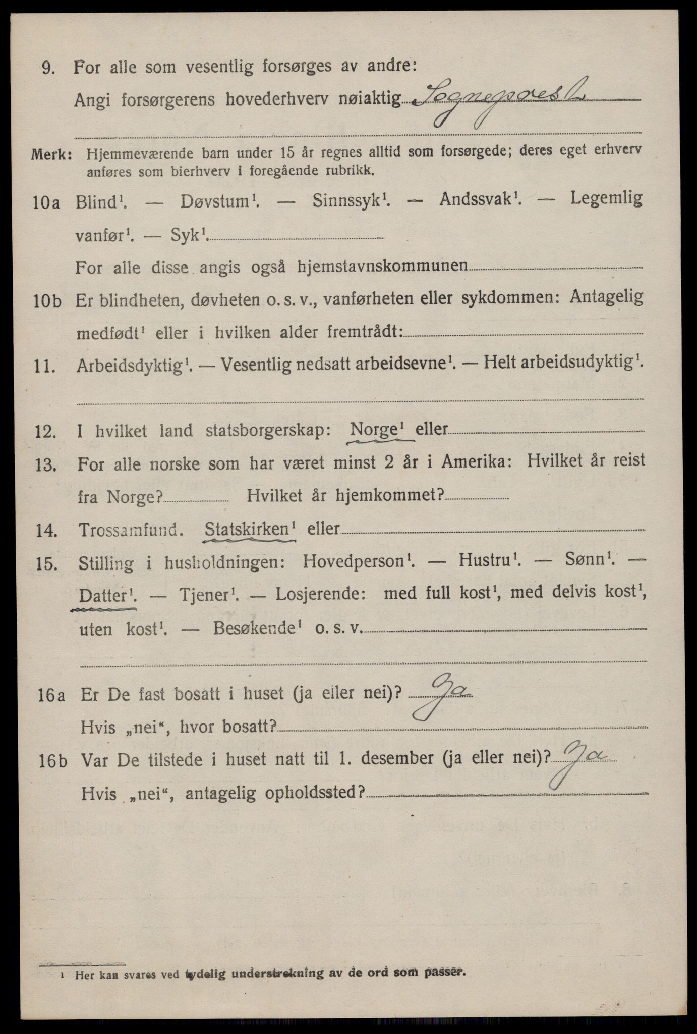 SAKO, 1920 census for Kviteseid, 1920, p. 4666