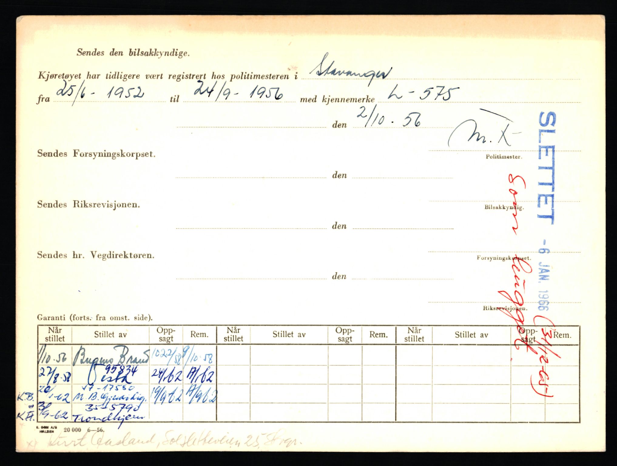 Stavanger trafikkstasjon, AV/SAST-A-101942/0/F/L0014: L-5080 - L-5499, 1930-1971, p. 1624