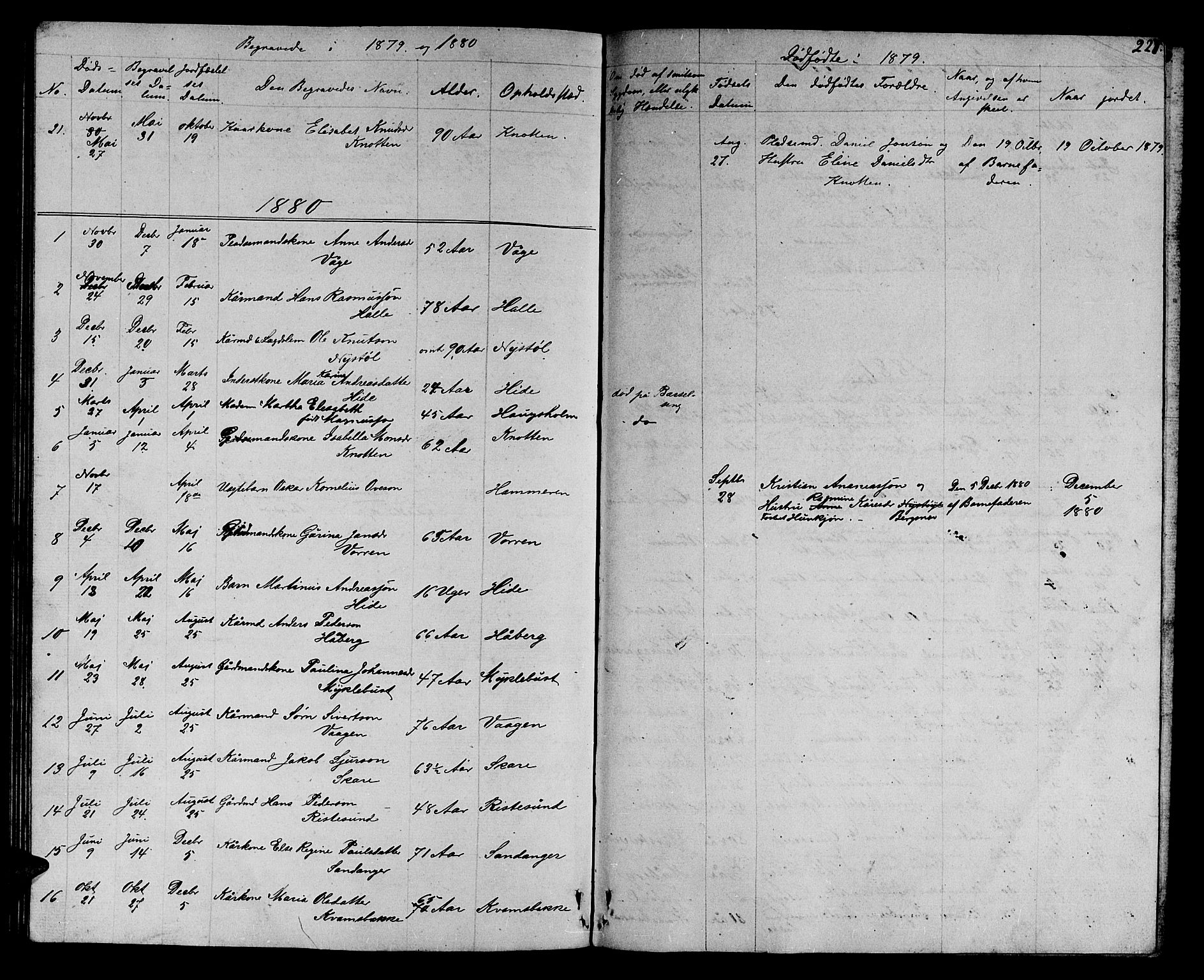 Ministerialprotokoller, klokkerbøker og fødselsregistre - Møre og Romsdal, AV/SAT-A-1454/503/L0047: Parish register (copy) no. 503C02, 1854-1884, p. 227