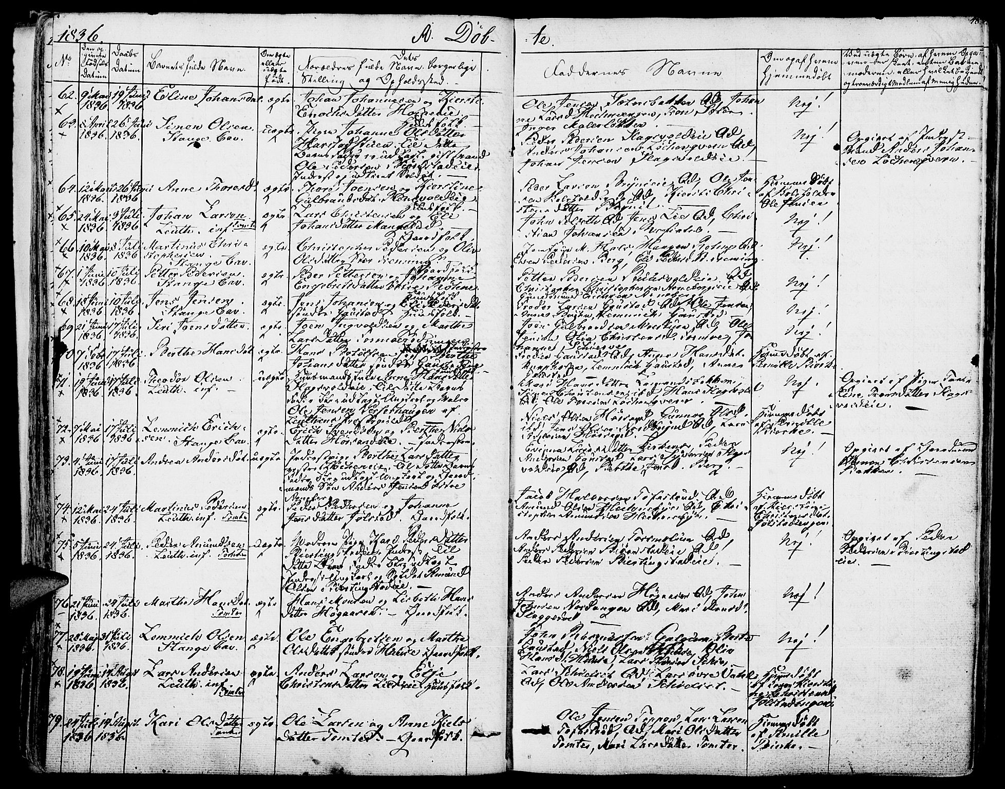 Romedal prestekontor, AV/SAH-PREST-004/K/L0003: Parish register (official) no. 3, 1829-1846, p. 48