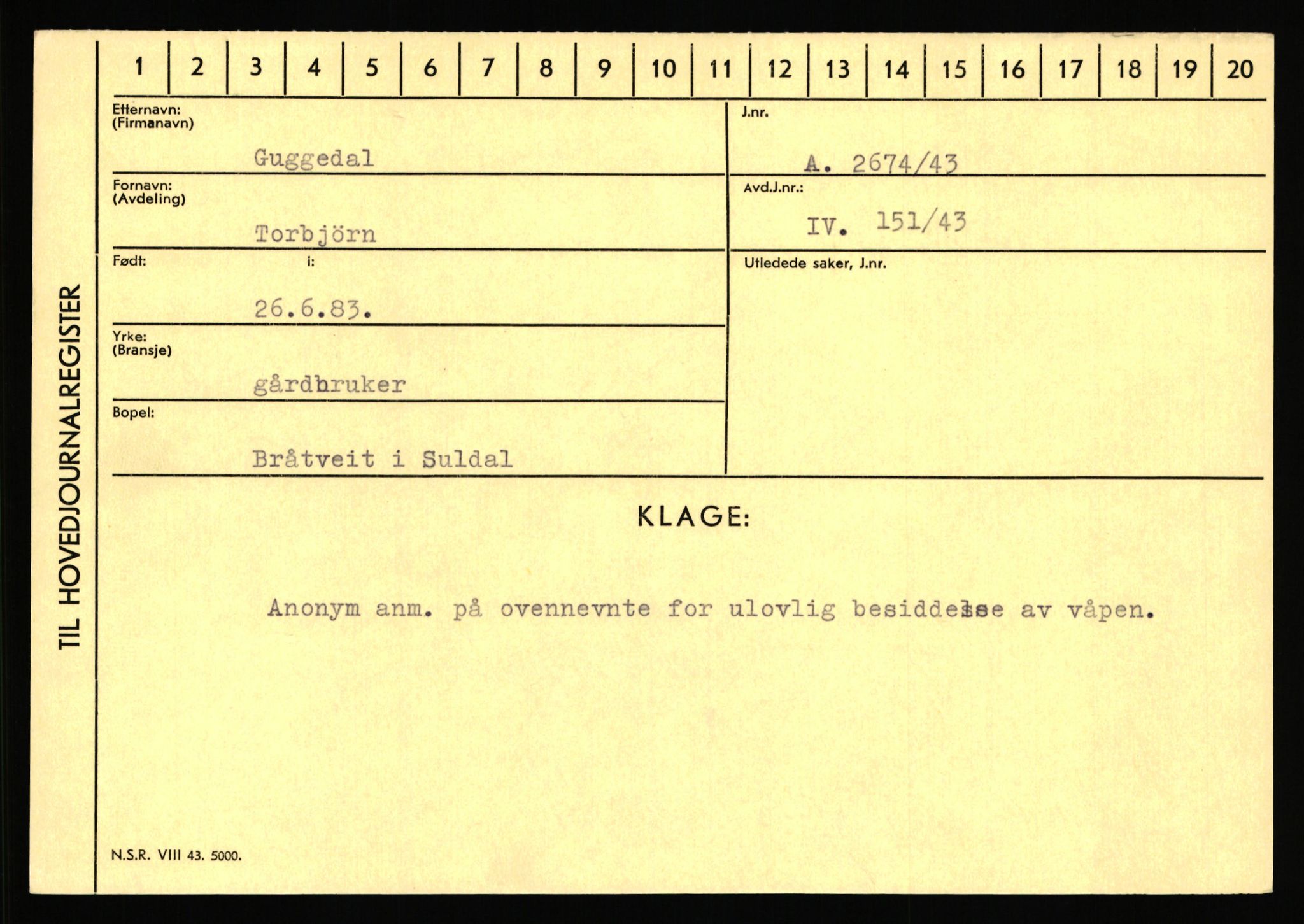 Statspolitiet - Hovedkontoret / Osloavdelingen, AV/RA-S-1329/C/Ca/L0005: Furali - Hamula, 1943-1945, p. 2525