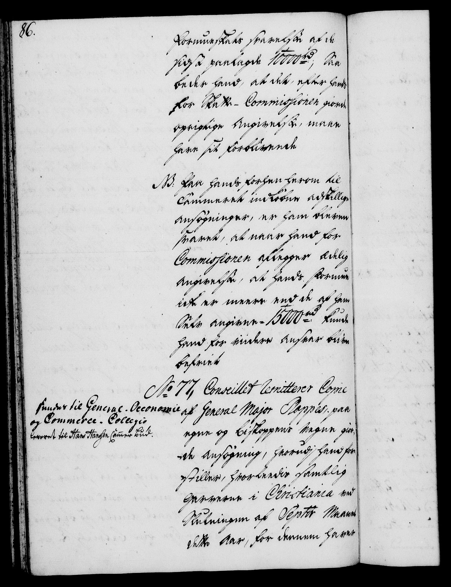 Rentekammeret, Kammerkanselliet, RA/EA-3111/G/Gh/Gha/L0026: Norsk ekstraktmemorialprotokoll (merket RK 53.71), 1744-1745, p. 86