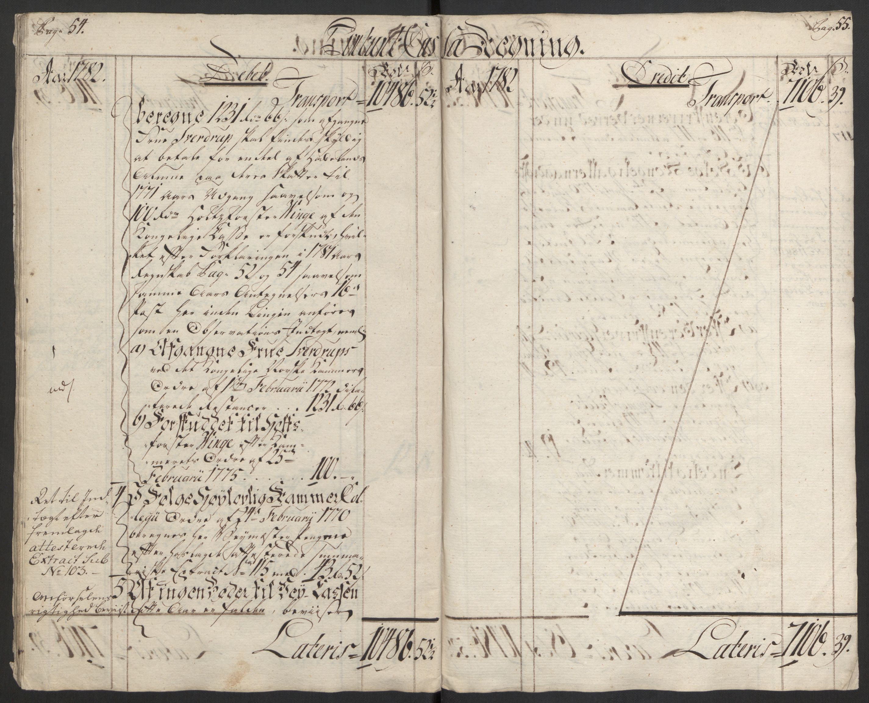 Rentekammeret inntil 1814, Reviderte regnskaper, Fogderegnskap, AV/RA-EA-4092/R19/L1369: Fogderegnskap Toten, Hadeland og Vardal, 1782, p. 29