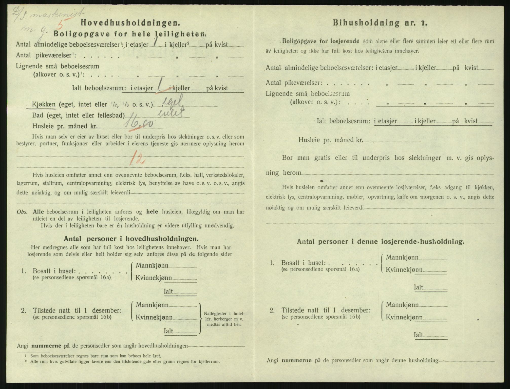 SAKO, 1920 census for Horten, 1920, p. 3390