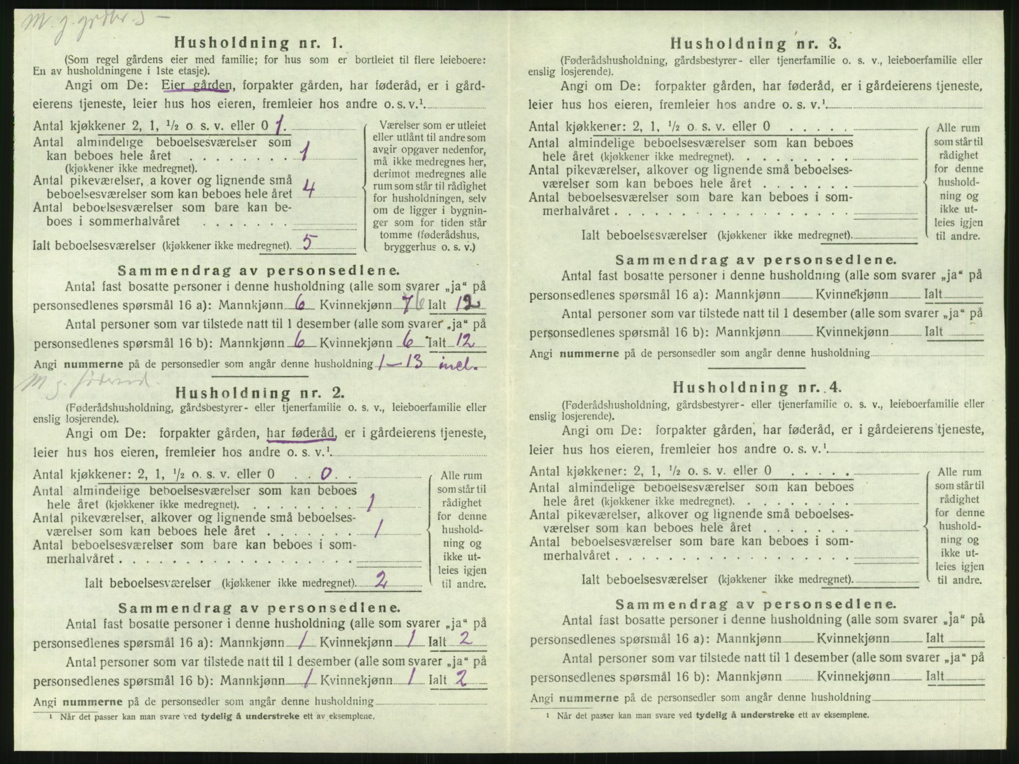 SAT, 1920 census for Hemnes, 1920, p. 599