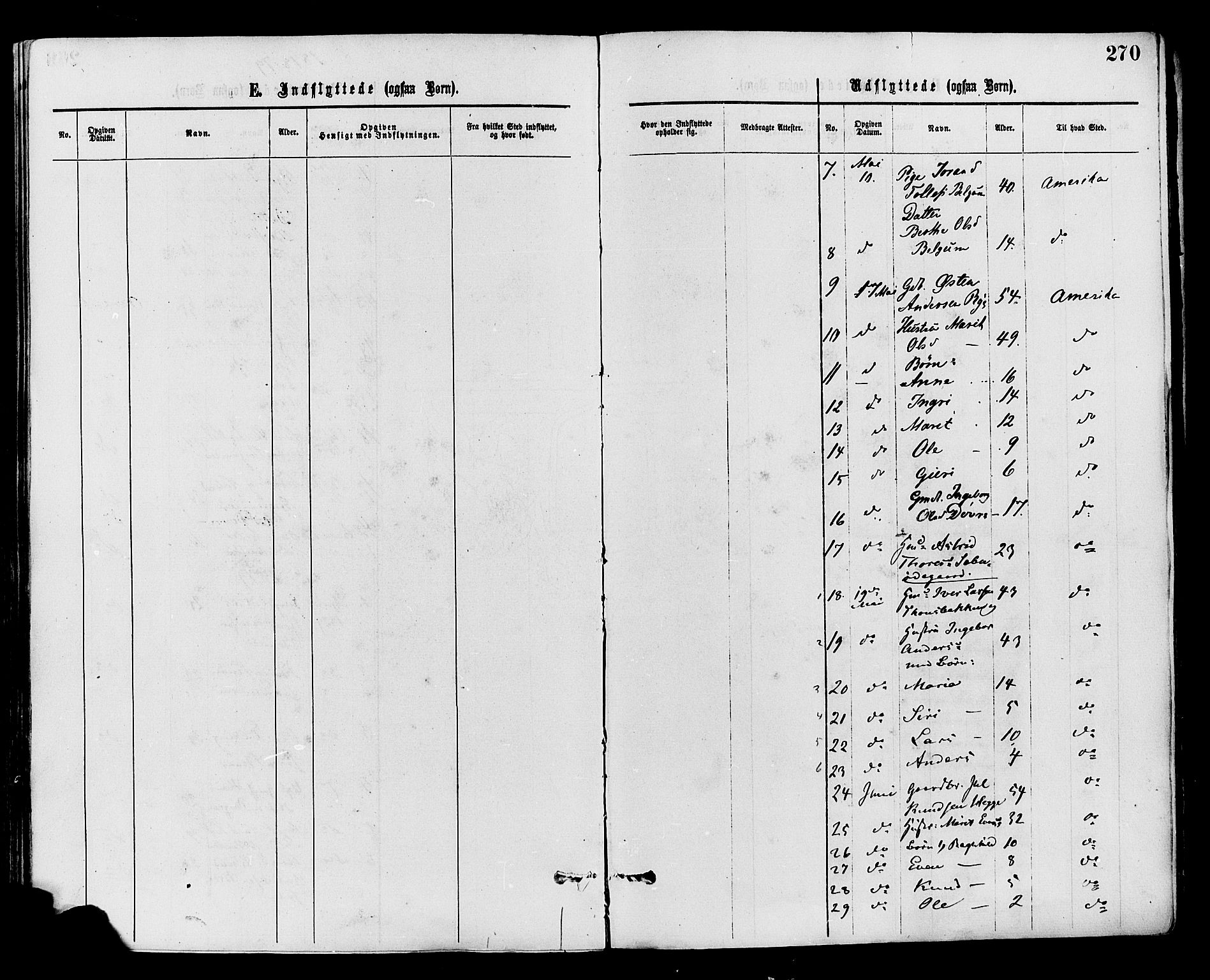 Nord-Aurdal prestekontor, SAH/PREST-132/H/Ha/Haa/L0009: Parish register (official) no. 9, 1876-1882, p. 270