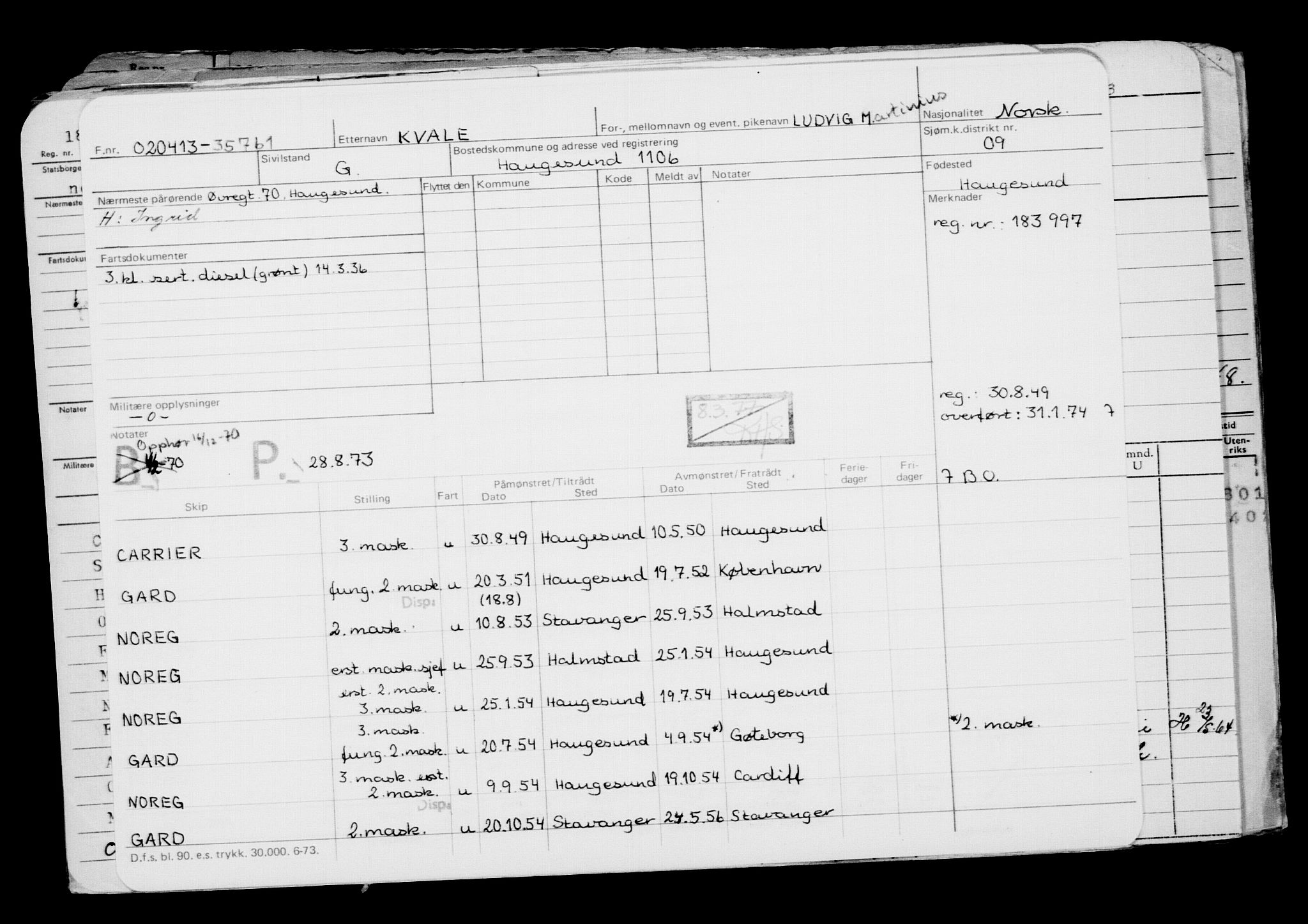 Direktoratet for sjømenn, AV/RA-S-3545/G/Gb/L0111: Hovedkort, 1913, p. 578