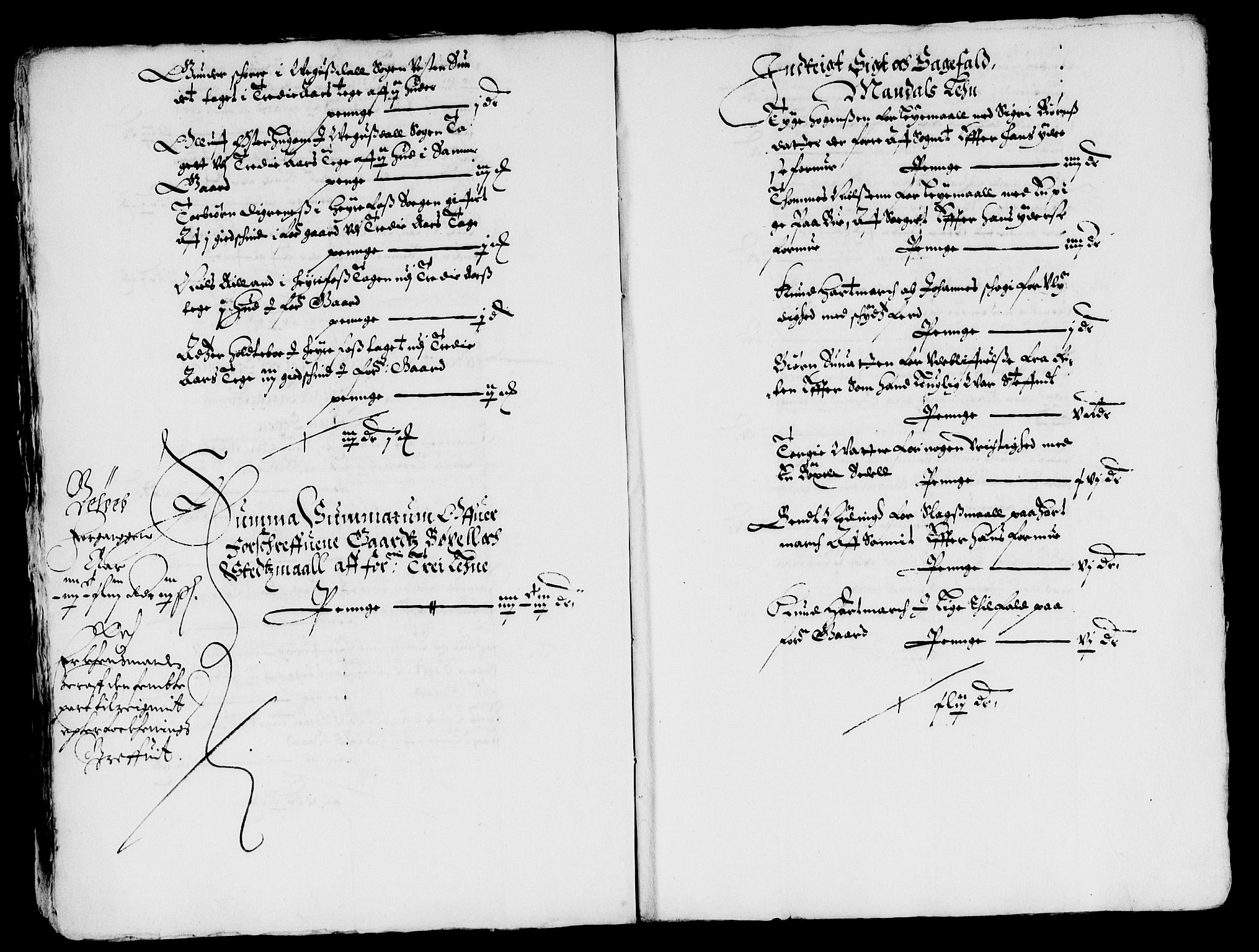 Rentekammeret inntil 1814, Reviderte regnskaper, Lensregnskaper, AV/RA-EA-5023/R/Rb/Rbq/L0032: Nedenes len. Mandals len. Råbyggelag., 1641-1643