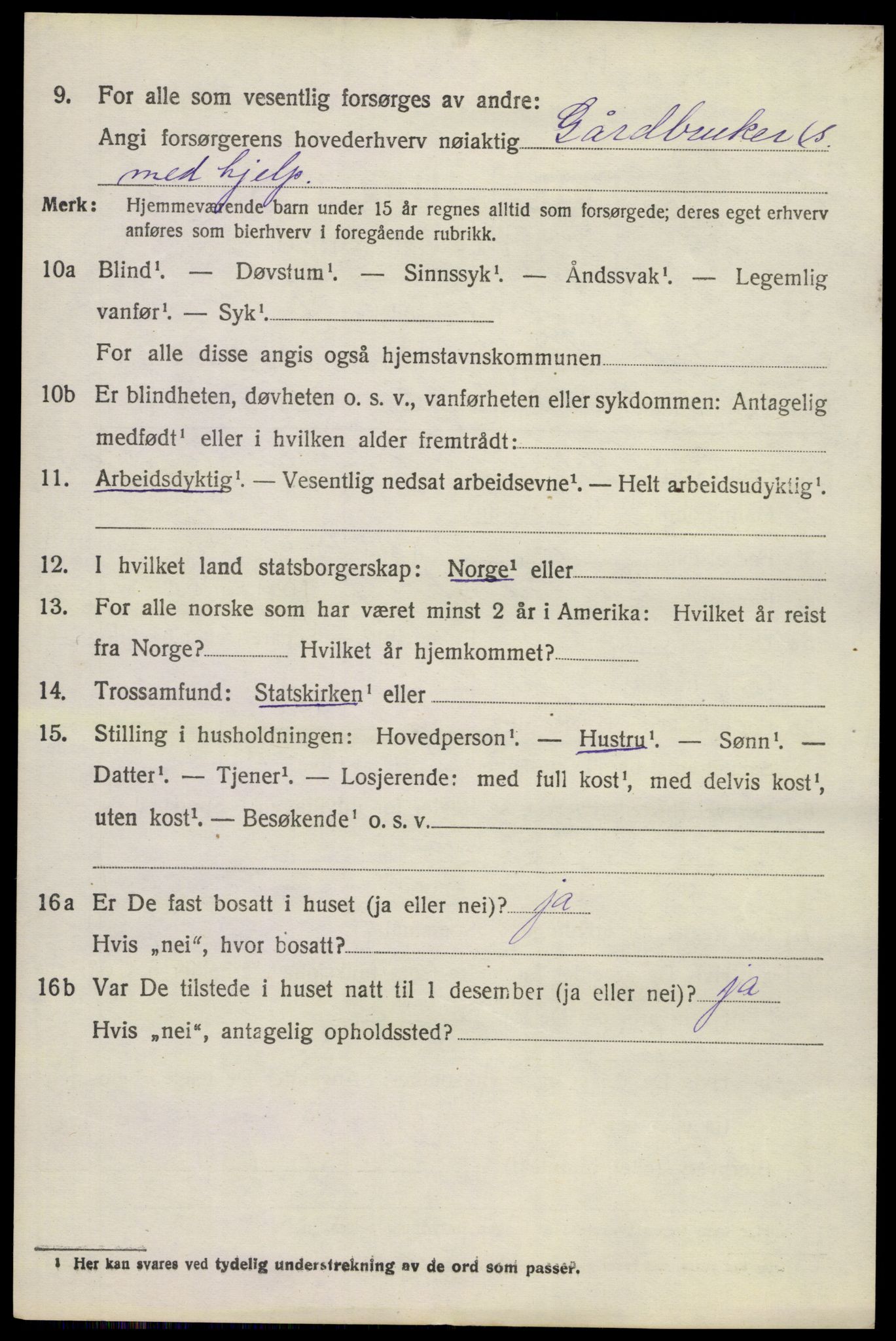 SAKO, 1920 census for Lardal, 1920, p. 2176