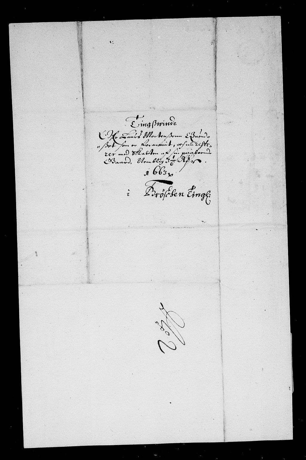 Rentekammeret inntil 1814, Reviderte regnskaper, Stiftamtstueregnskaper, Trondheim stiftamt og Nordland amt, AV/RA-EA-6044/R/Rd/L0005: Trondheim stiftamt, 1663