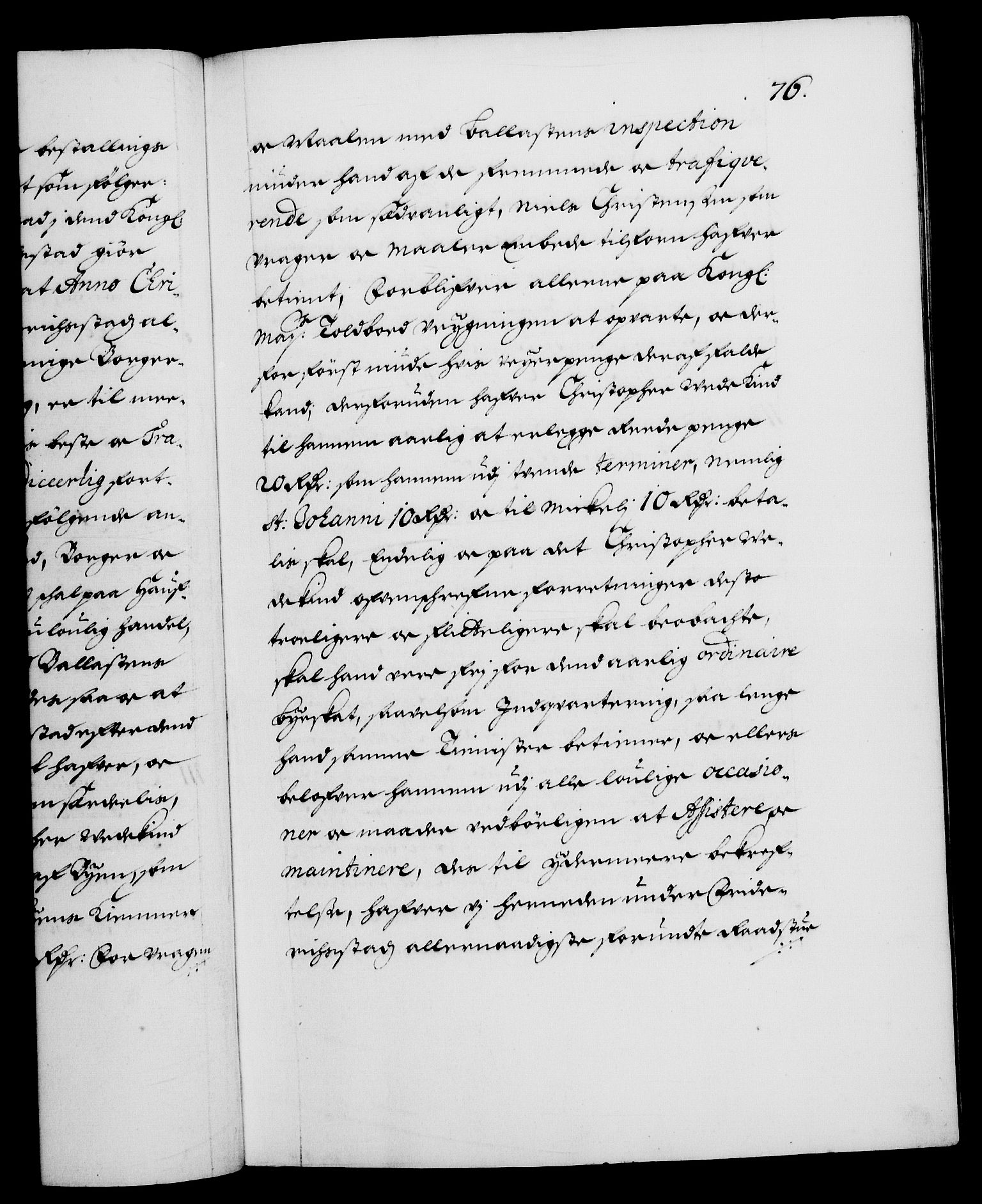 Danske Kanselli 1572-1799, RA/EA-3023/F/Fc/Fca/Fcaa/L0013: Norske registre (mikrofilm), 1681-1684, p. 76a