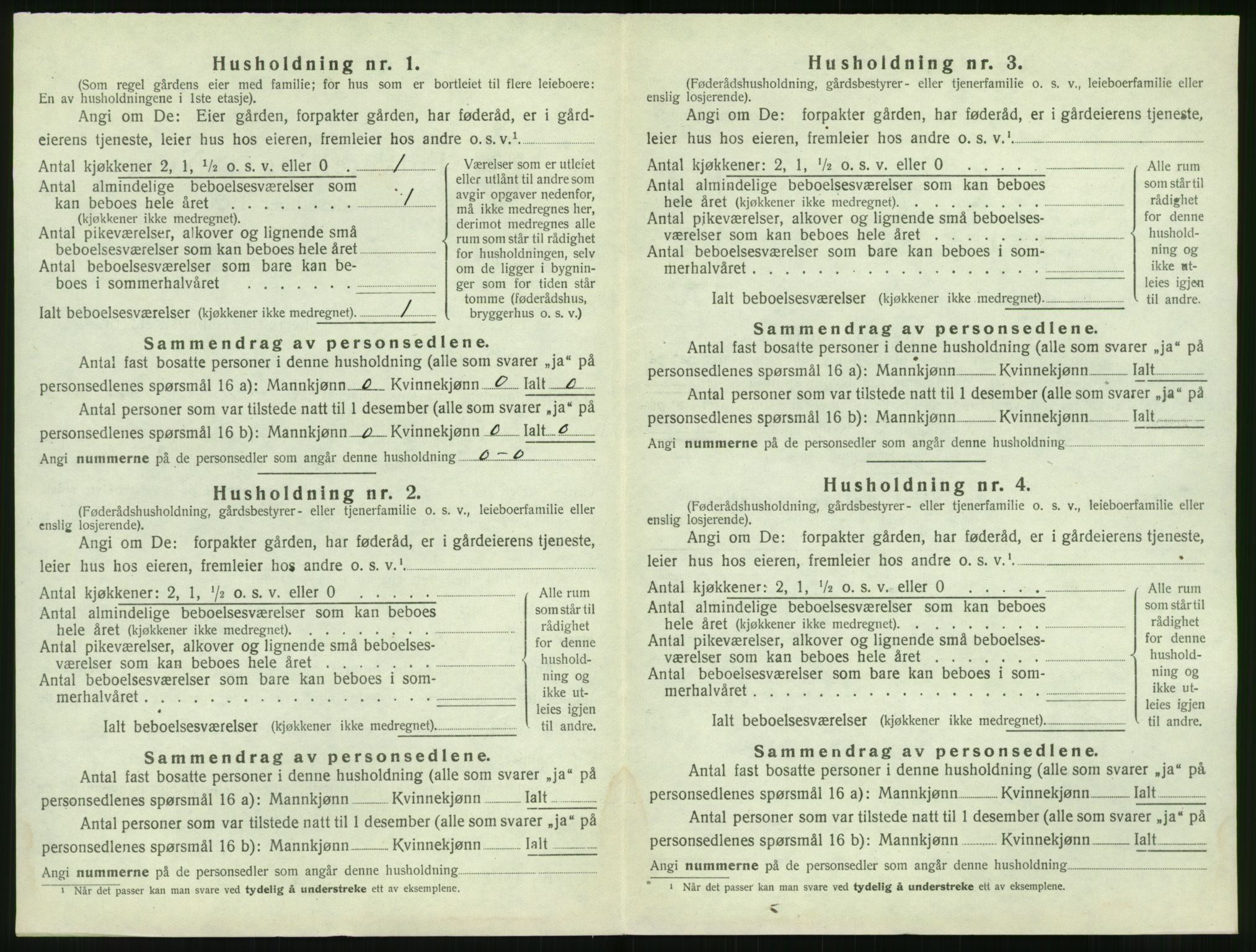 SAK, 1920 census for Søndeled, 1920, p. 342