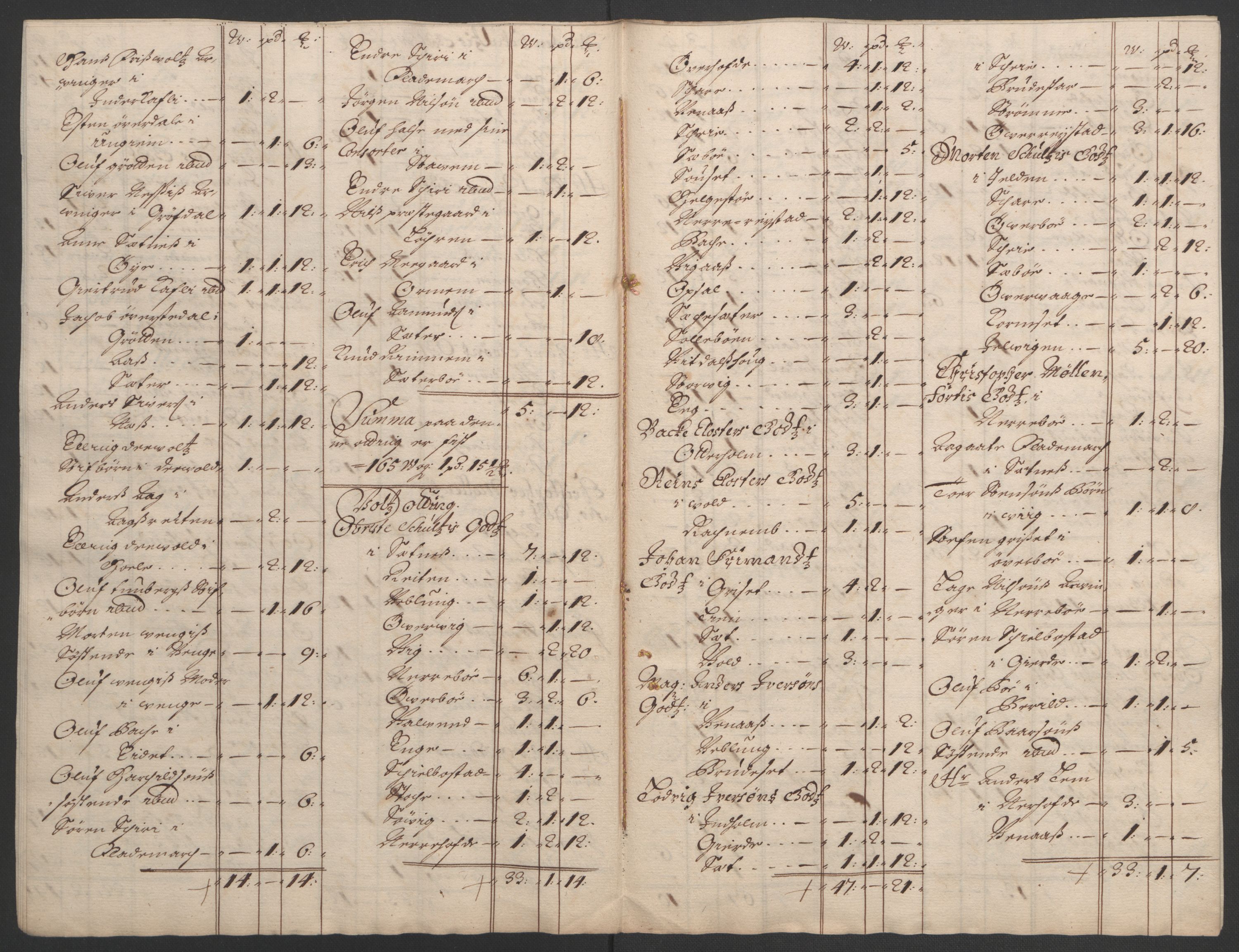 Rentekammeret inntil 1814, Reviderte regnskaper, Fogderegnskap, AV/RA-EA-4092/R55/L3651: Fogderegnskap Romsdal, 1693-1694, p. 81