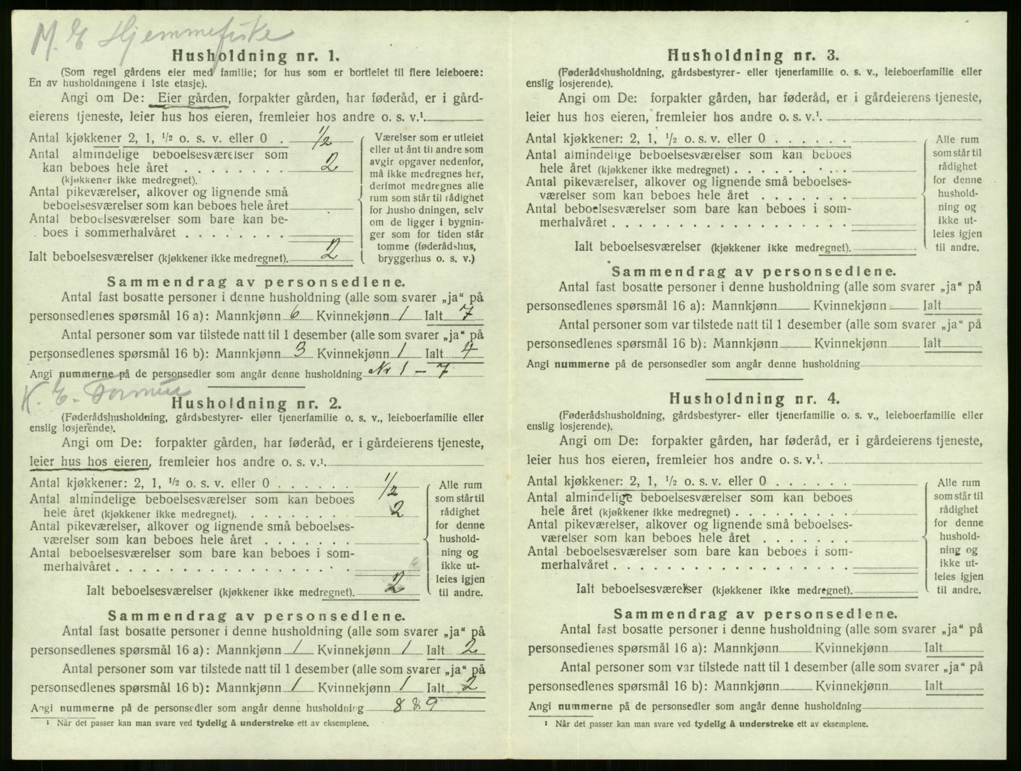 SAKO, 1920 census for Stokke, 1920, p. 1092