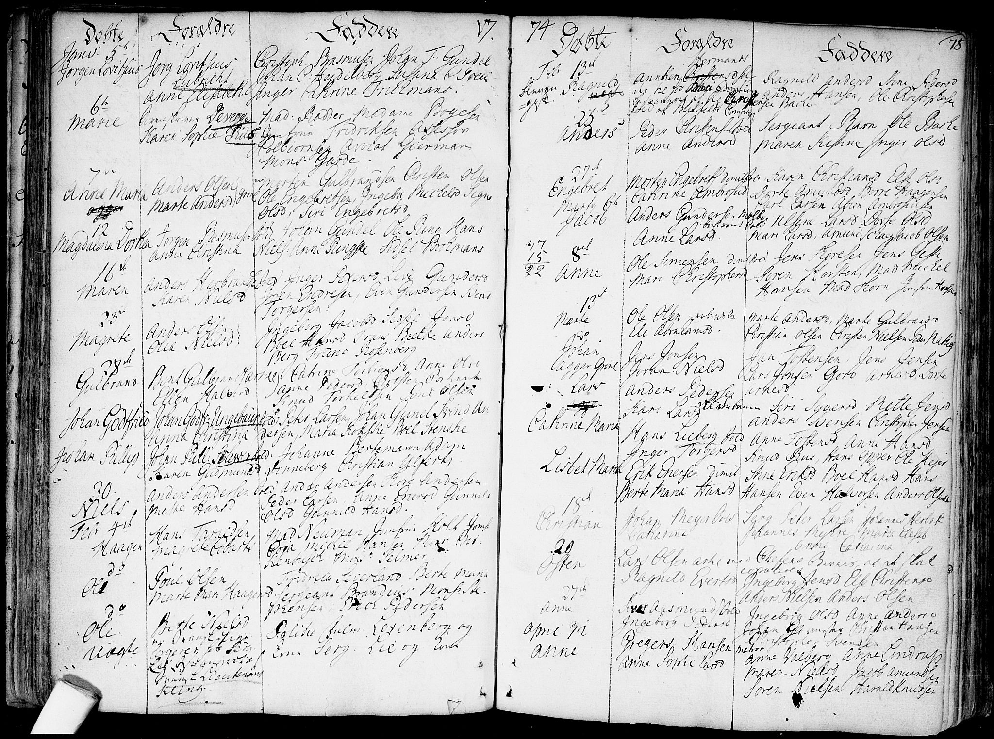 Garnisonsmenigheten Kirkebøker, SAO/A-10846/F/Fa/L0002: Parish register (official) no. 2, 1757-1776, p. 78