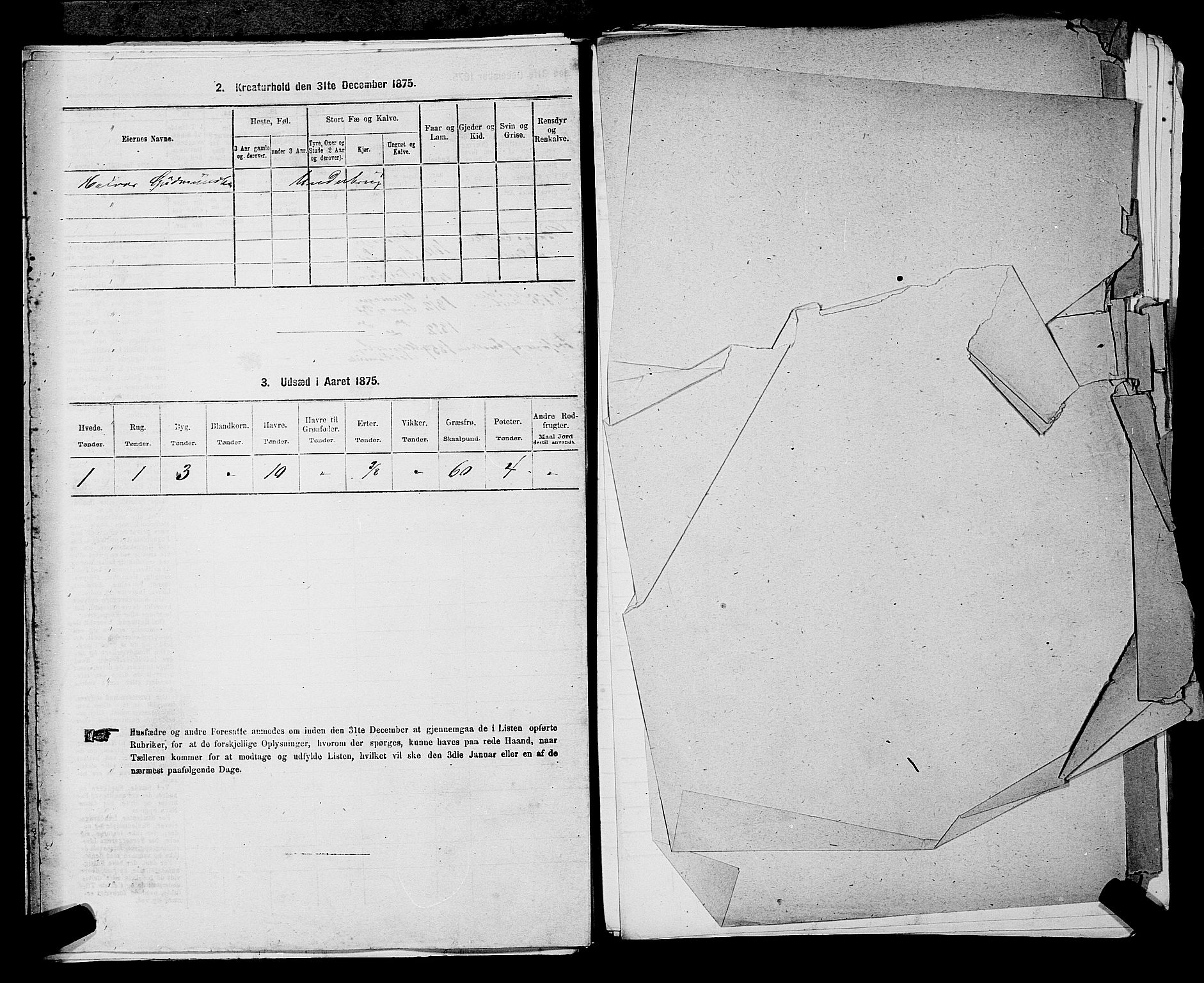 RA, 1875 census for 0226P Sørum, 1875, p. 312