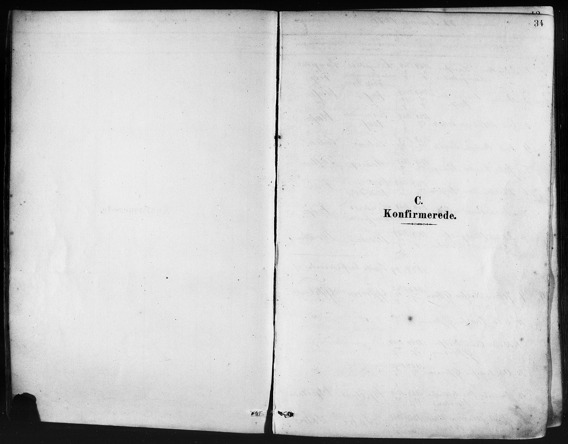 Lindås Sokneprestembete, SAB/A-76701/H/Haa: Parish register (official) no. A 19, 1878-1912, p. 34
