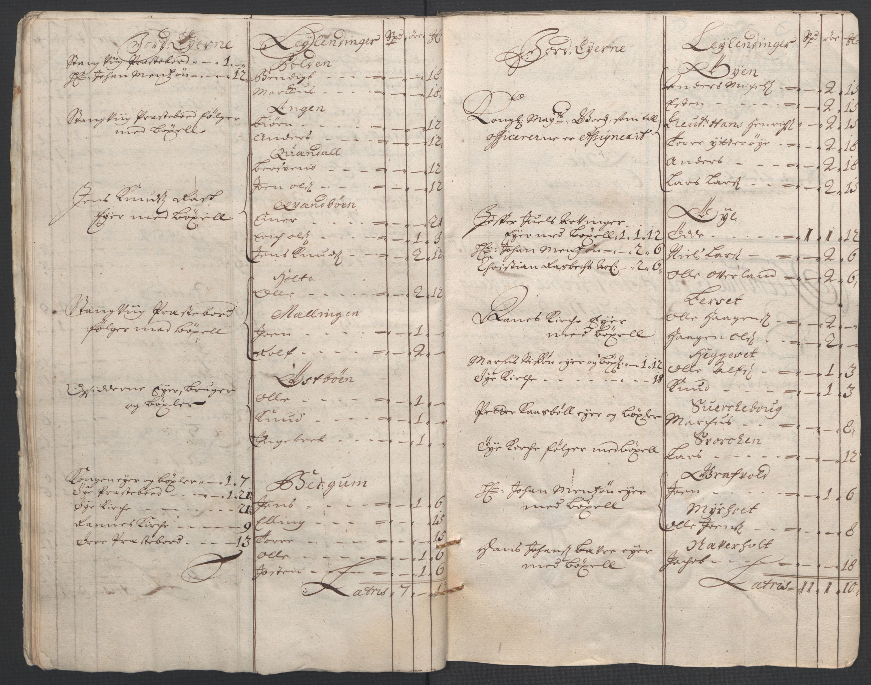 Rentekammeret inntil 1814, Reviderte regnskaper, Fogderegnskap, AV/RA-EA-4092/R56/L3735: Fogderegnskap Nordmøre, 1692-1693, p. 33