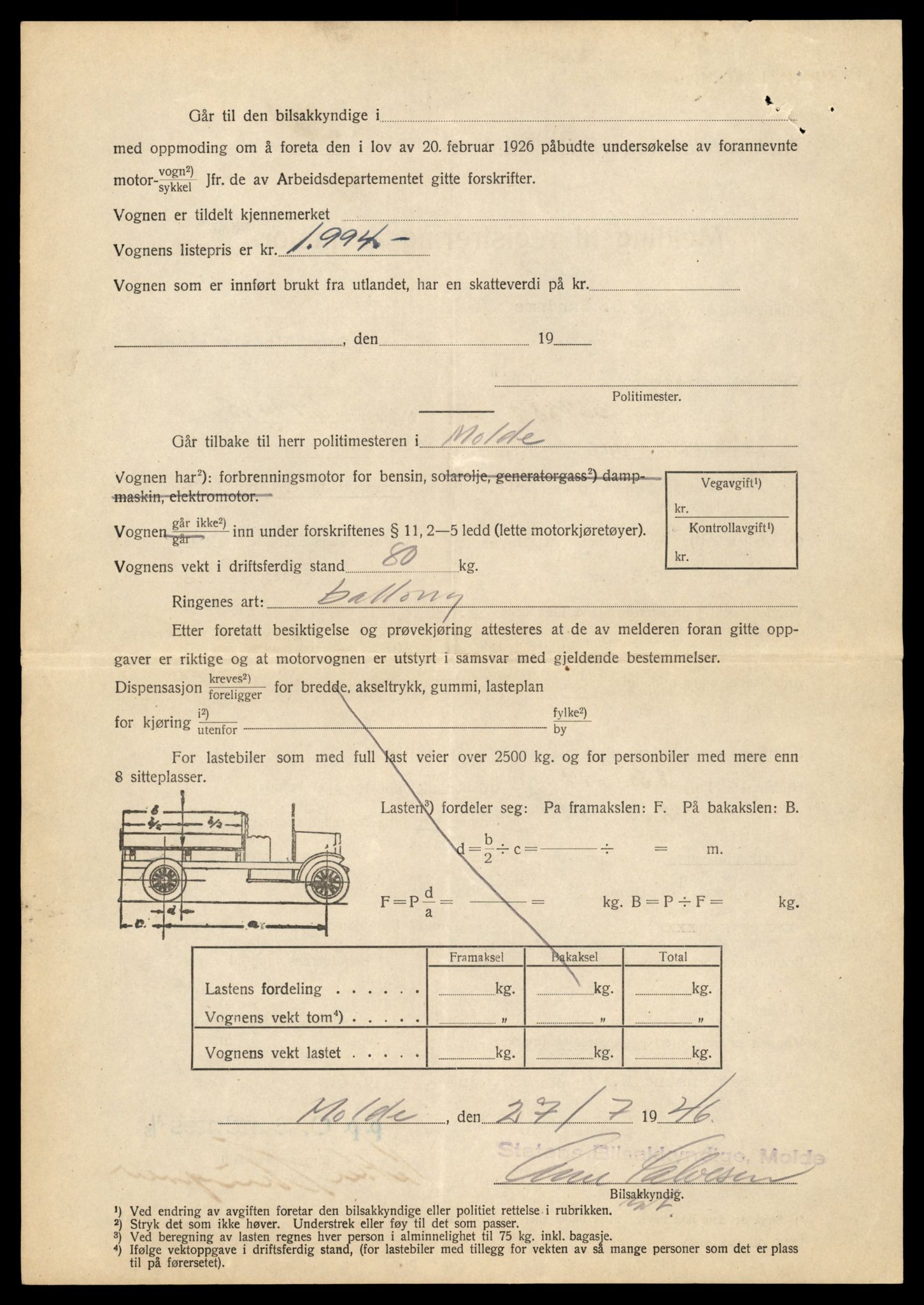 Møre og Romsdal vegkontor - Ålesund trafikkstasjon, AV/SAT-A-4099/F/Fe/L0029: Registreringskort for kjøretøy T 11430 - T 11619, 1927-1998, p. 2592