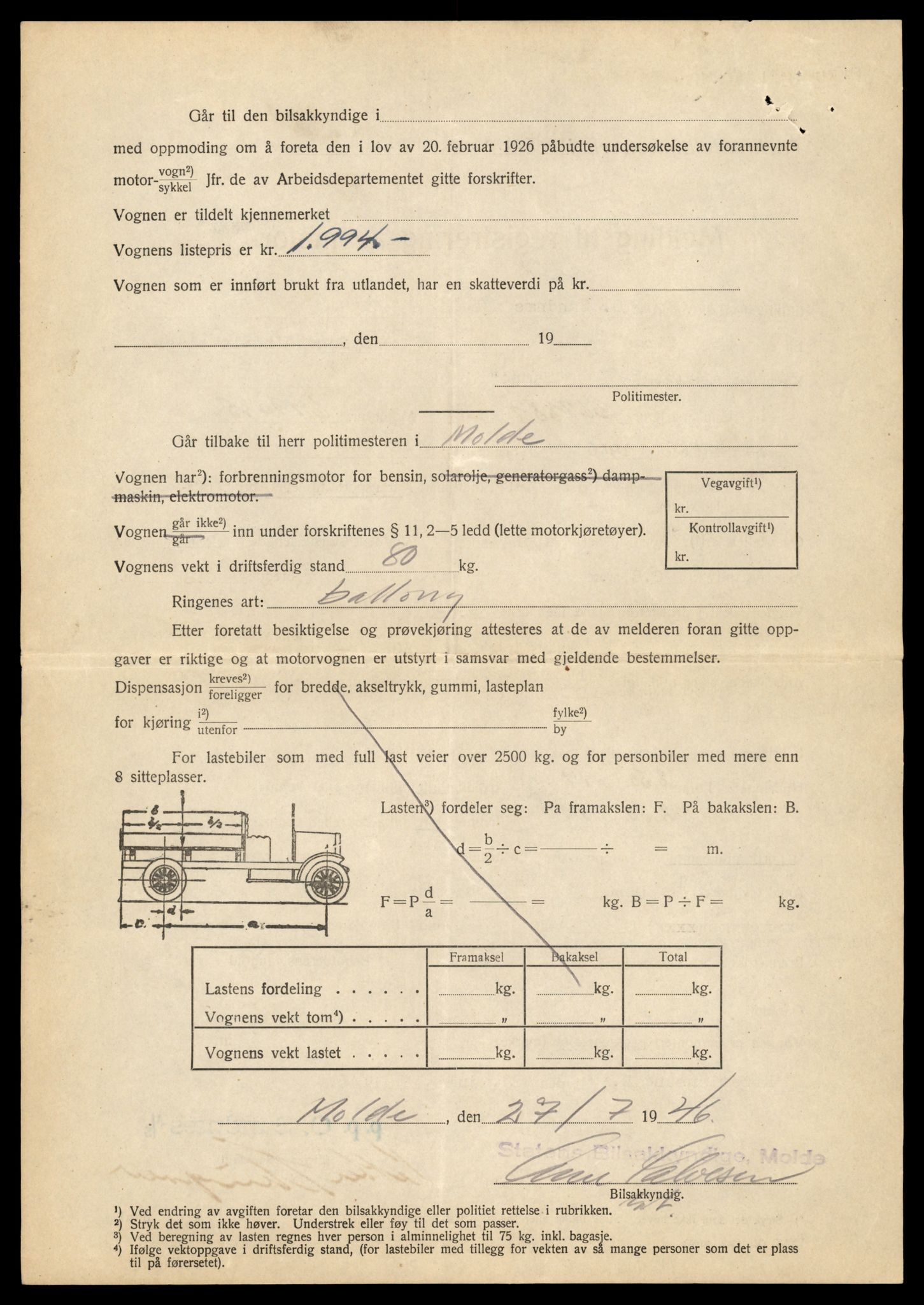 Møre og Romsdal vegkontor - Ålesund trafikkstasjon, AV/SAT-A-4099/F/Fe/L0029: Registreringskort for kjøretøy T 11430 - T 11619, 1927-1998, p. 2592