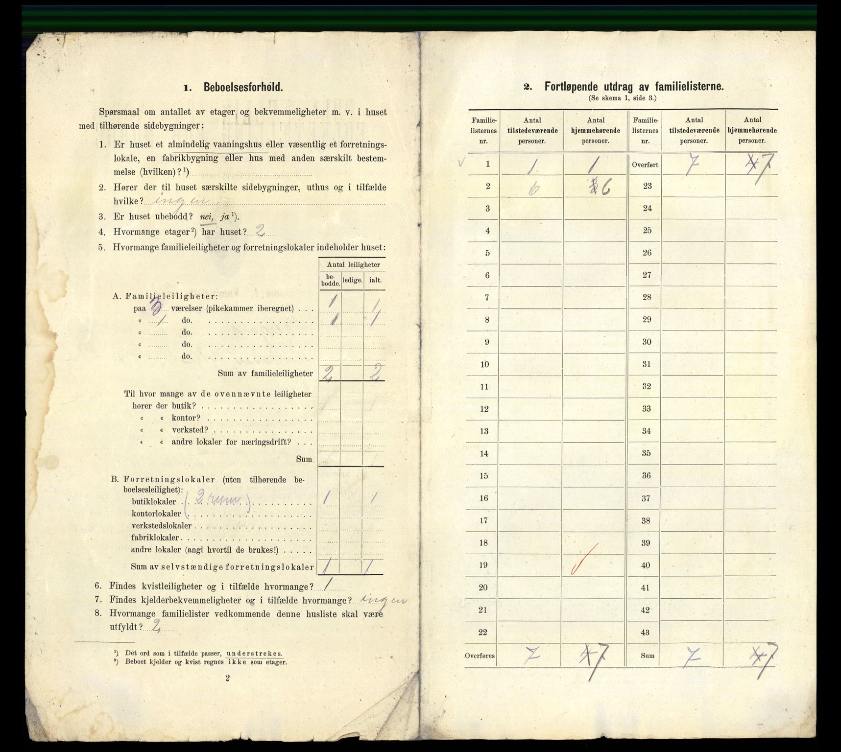 RA, 1910 census for Bergen, 1910, p. 13010