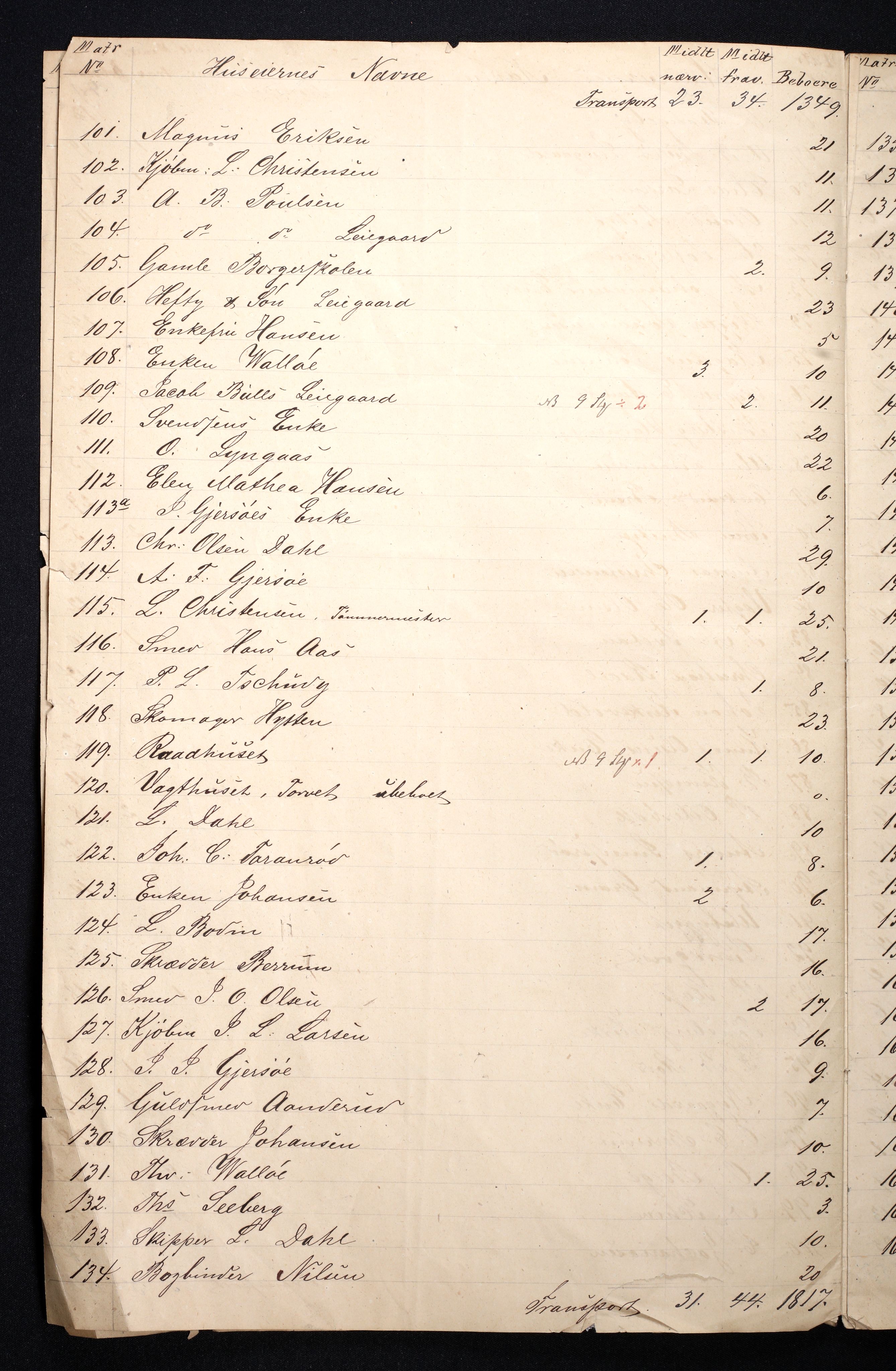 RA, 1870 census for 0705 Tønsberg, 1870, p. 5