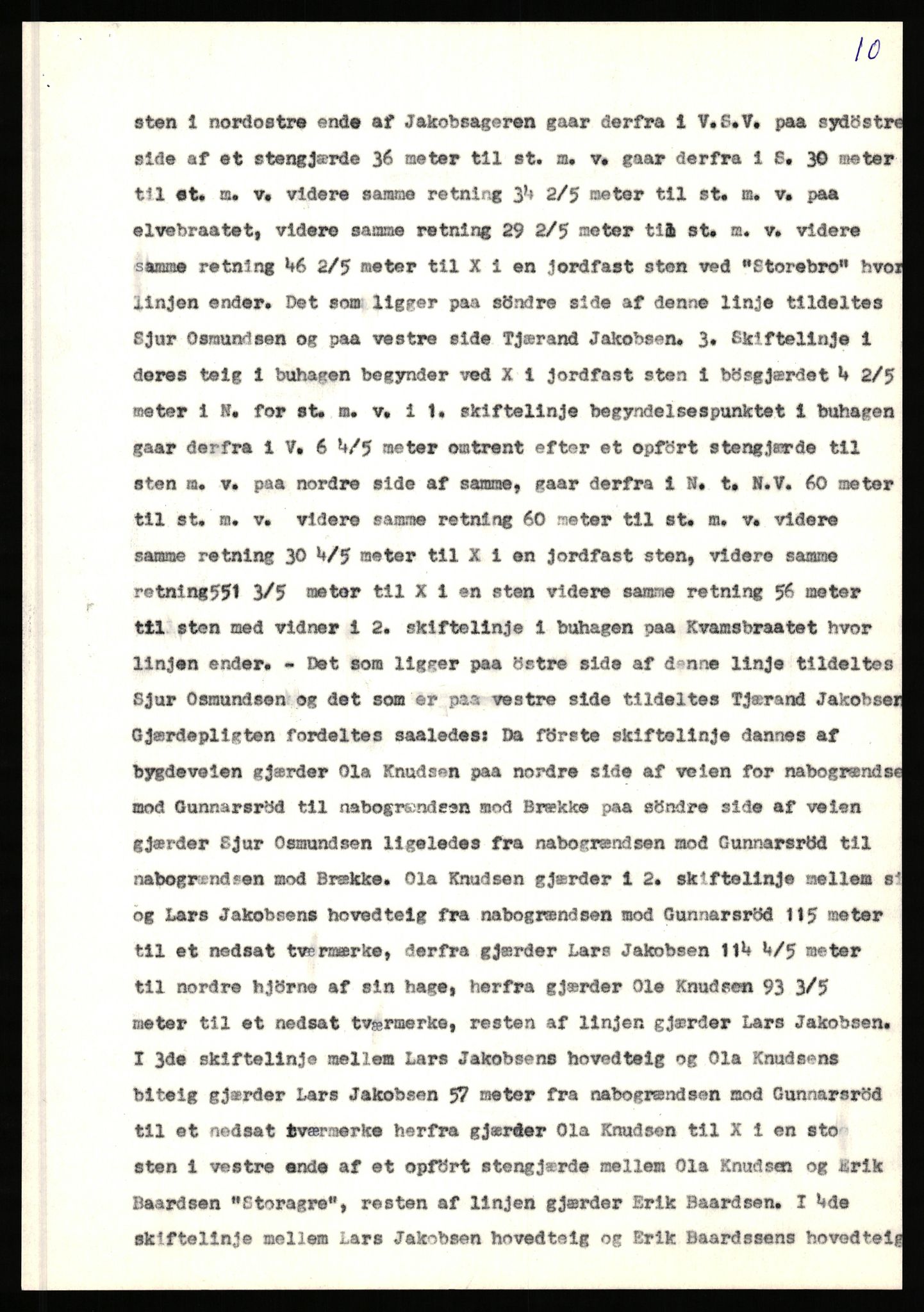 Statsarkivet i Stavanger, AV/SAST-A-101971/03/Y/Yj/L0086: Avskrifter sortert etter gårdsnavn: Tau - Tjeltveit, 1750-1930, p. 142