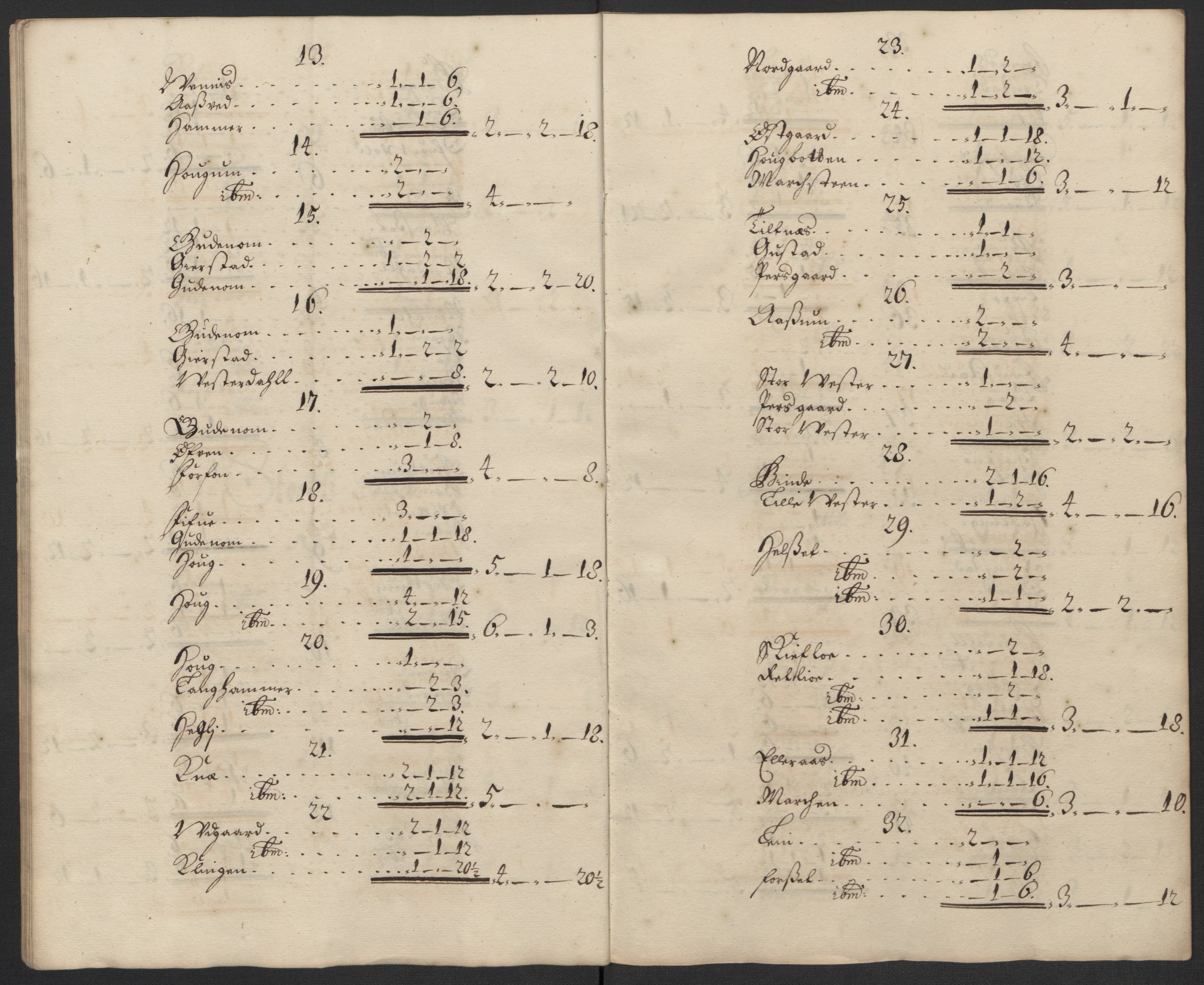 Rentekammeret inntil 1814, Reviderte regnskaper, Fogderegnskap, AV/RA-EA-4092/R63/L4310: Fogderegnskap Inderøy, 1698-1699, p. 89