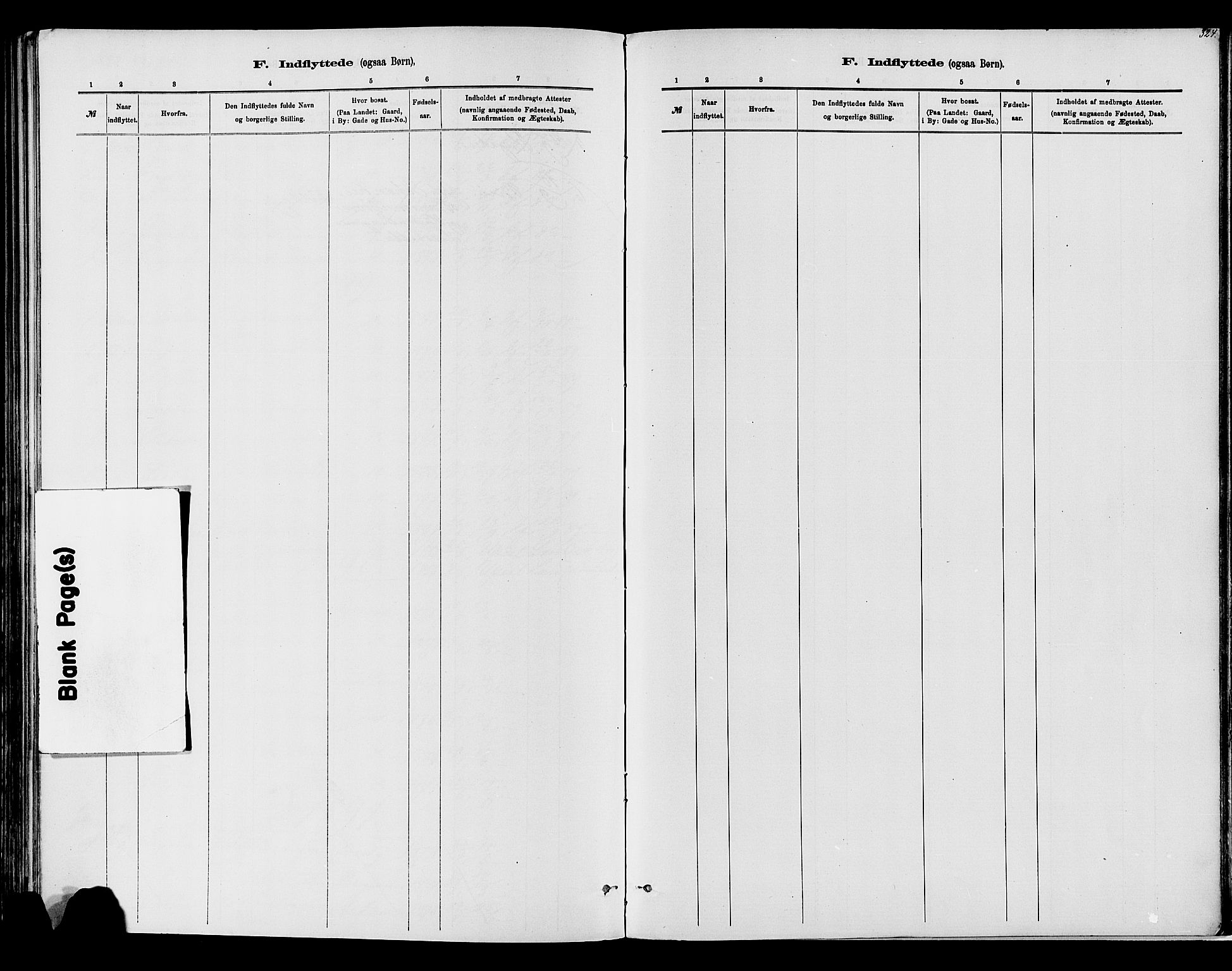 Vardal prestekontor, SAH/PREST-100/H/Ha/Haa/L0008: Parish register (official) no. 8, 1878-1890, p. 324