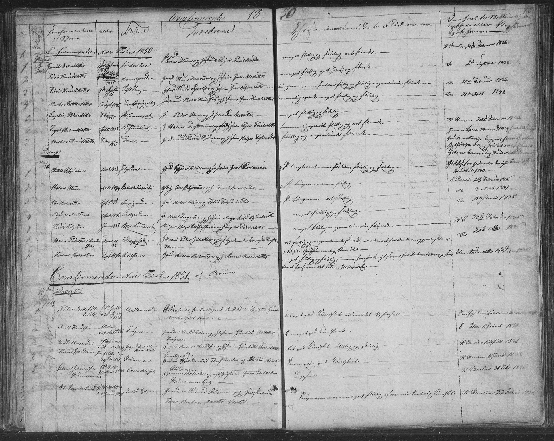 Nore kirkebøker, SAKO/A-238/F/Fa/L0001: Parish register (official) no. I 1, 1836-1855, p. 92