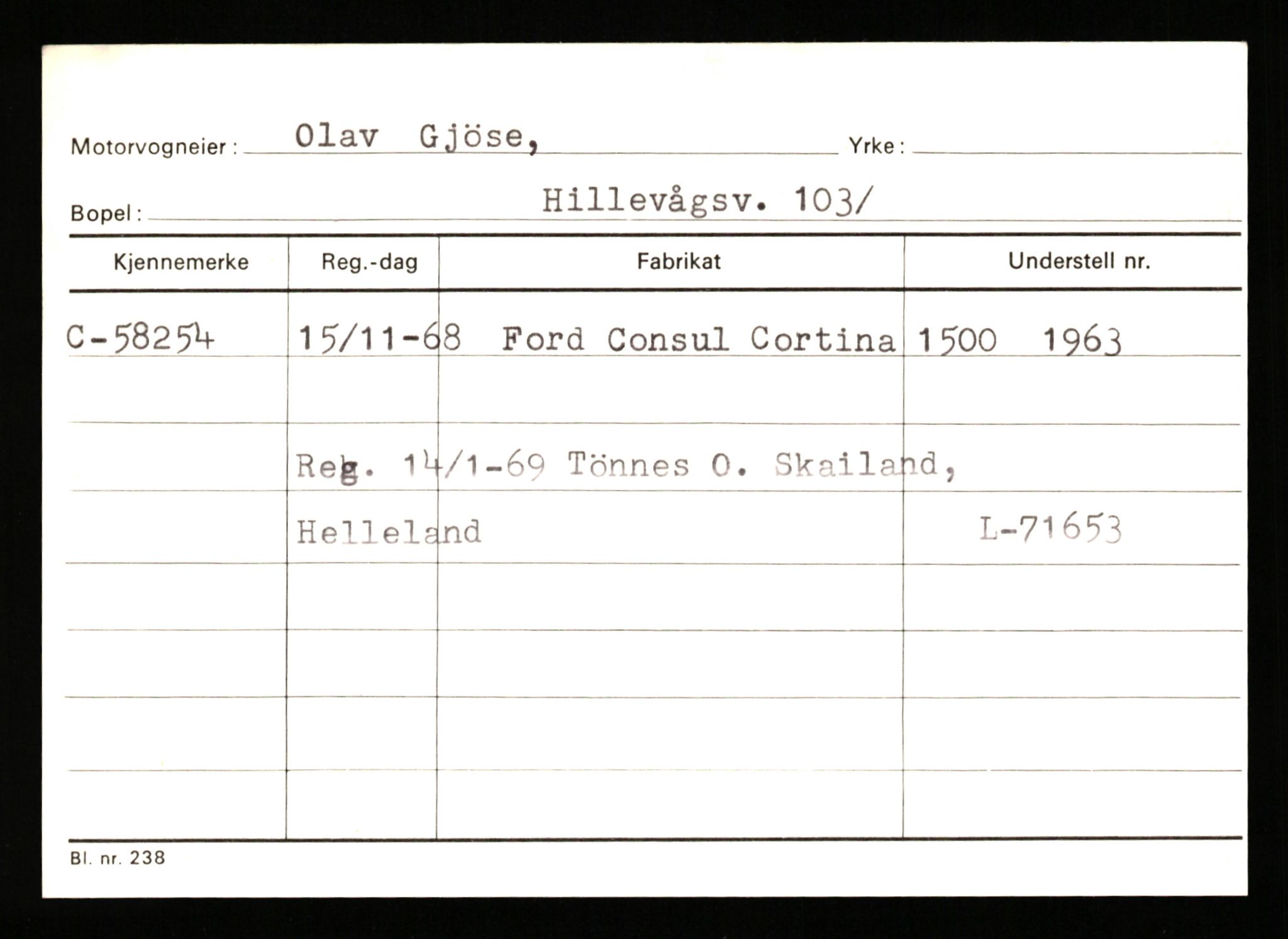 Stavanger trafikkstasjon, AV/SAST-A-101942/0/G/L0007: Registreringsnummer: 49019 - 67460, 1930-1971, p. 2031