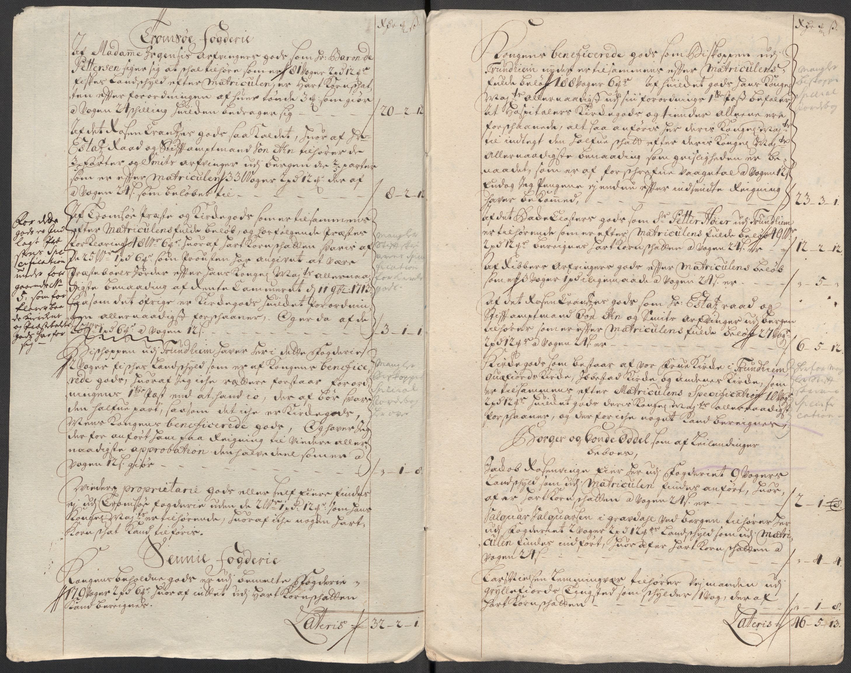 Rentekammeret inntil 1814, Reviderte regnskaper, Fogderegnskap, AV/RA-EA-4092/R68/L4760: Fogderegnskap Senja og Troms, 1714, p. 174