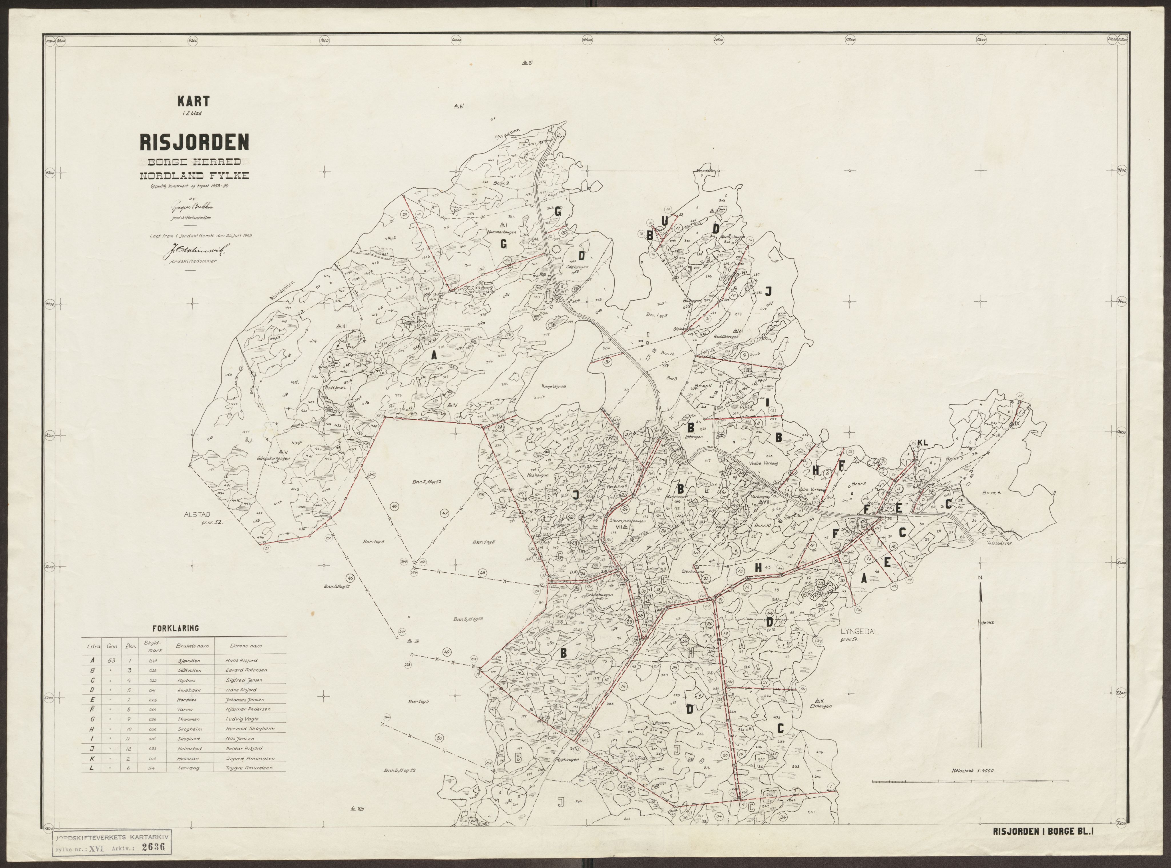 Jordskifteverkets kartarkiv, RA/S-3929/T, 1859-1988, p. 3373