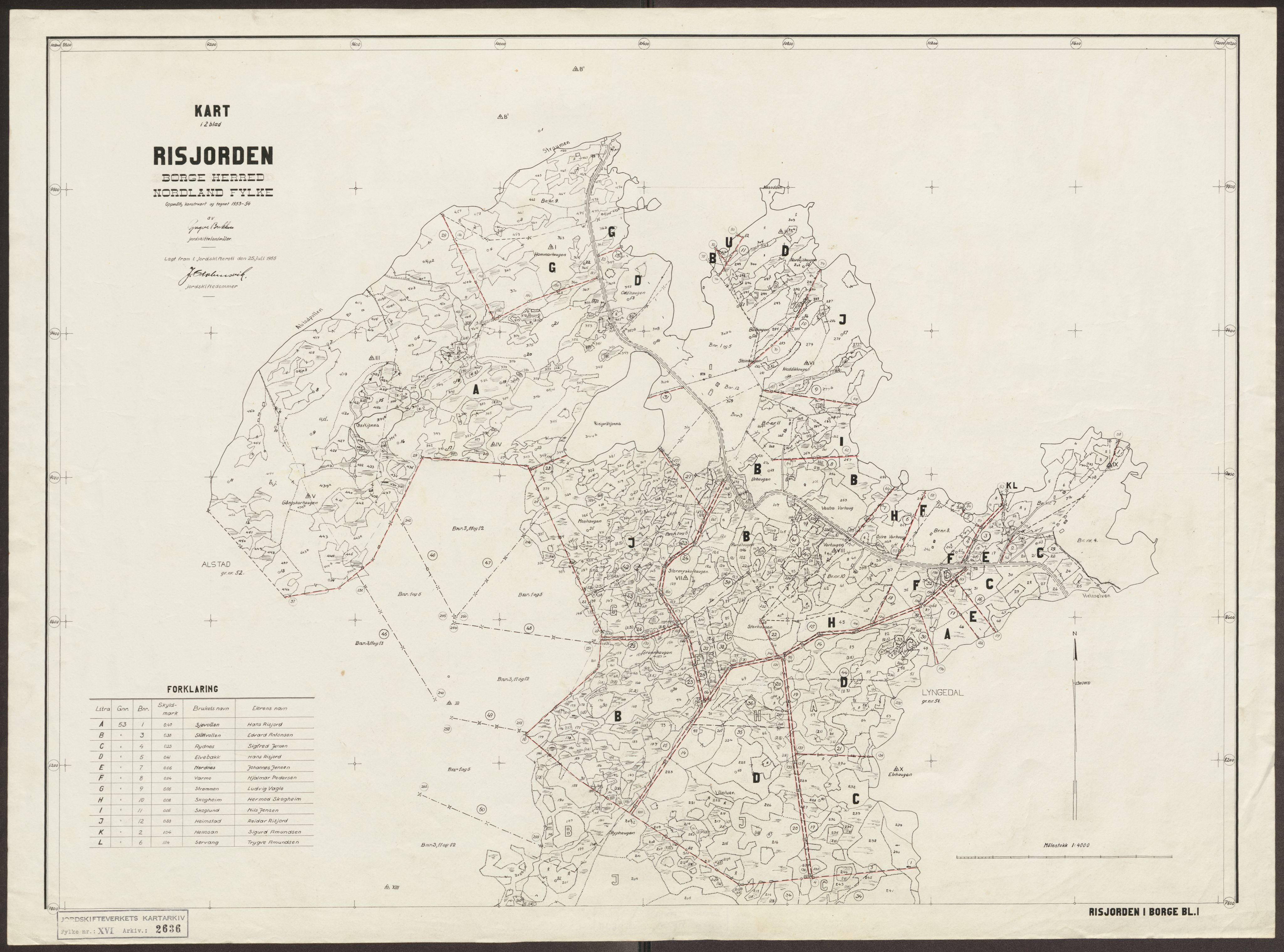 Jordskifteverkets kartarkiv, AV/RA-S-3929/T, 1859-1988, p. 3373