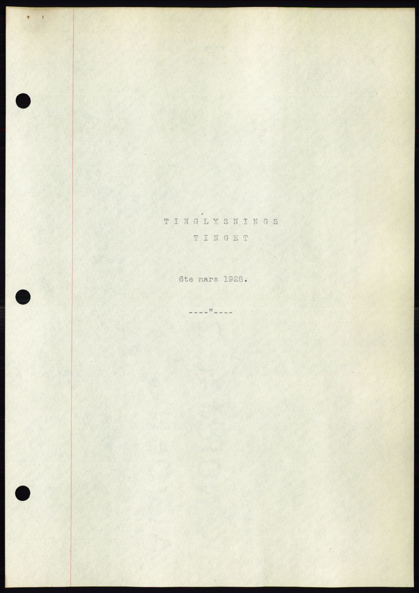 Ålesund byfogd, AV/SAT-A-4384: Mortgage book no. 24, 1928-1929, Deed date: 06.03.1928