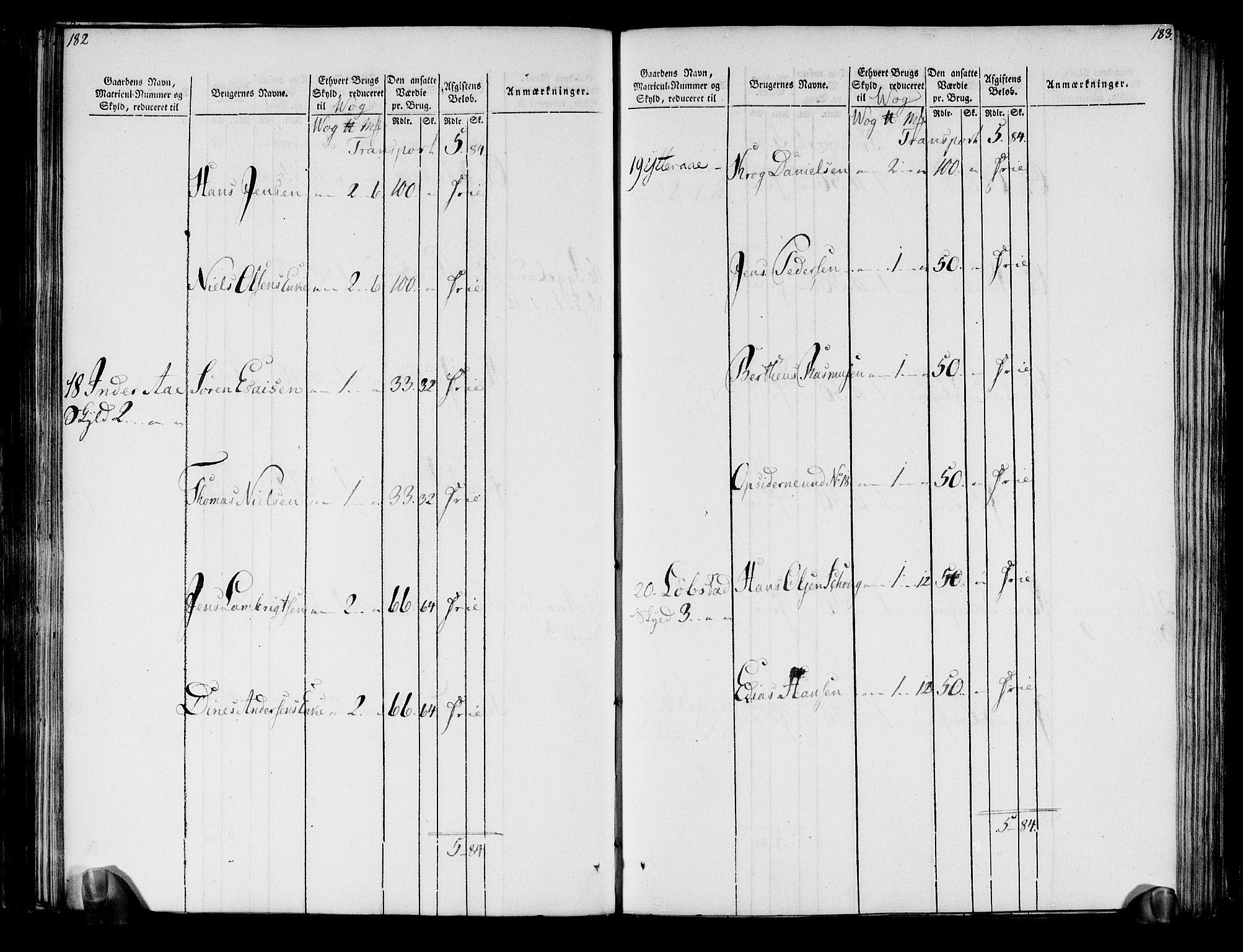 Rentekammeret inntil 1814, Realistisk ordnet avdeling, AV/RA-EA-4070/N/Ne/Nea/L0171: Senja og Tromsø fogderi. Oppebørselsregister, 1803-1804, p. 93