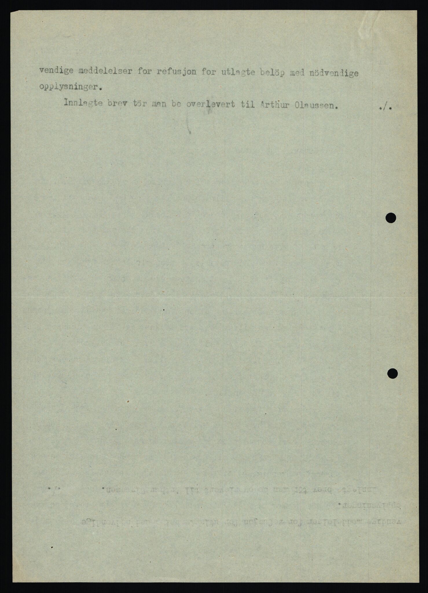 Forsvaret, Forsvarets krigshistoriske avdeling, AV/RA-RAFA-2017/Y/Ya/L0006: II-C-11-11,2 - Utenriksdepartementet.  Legasjonen i Helsingfors., 1940-1946, p. 535