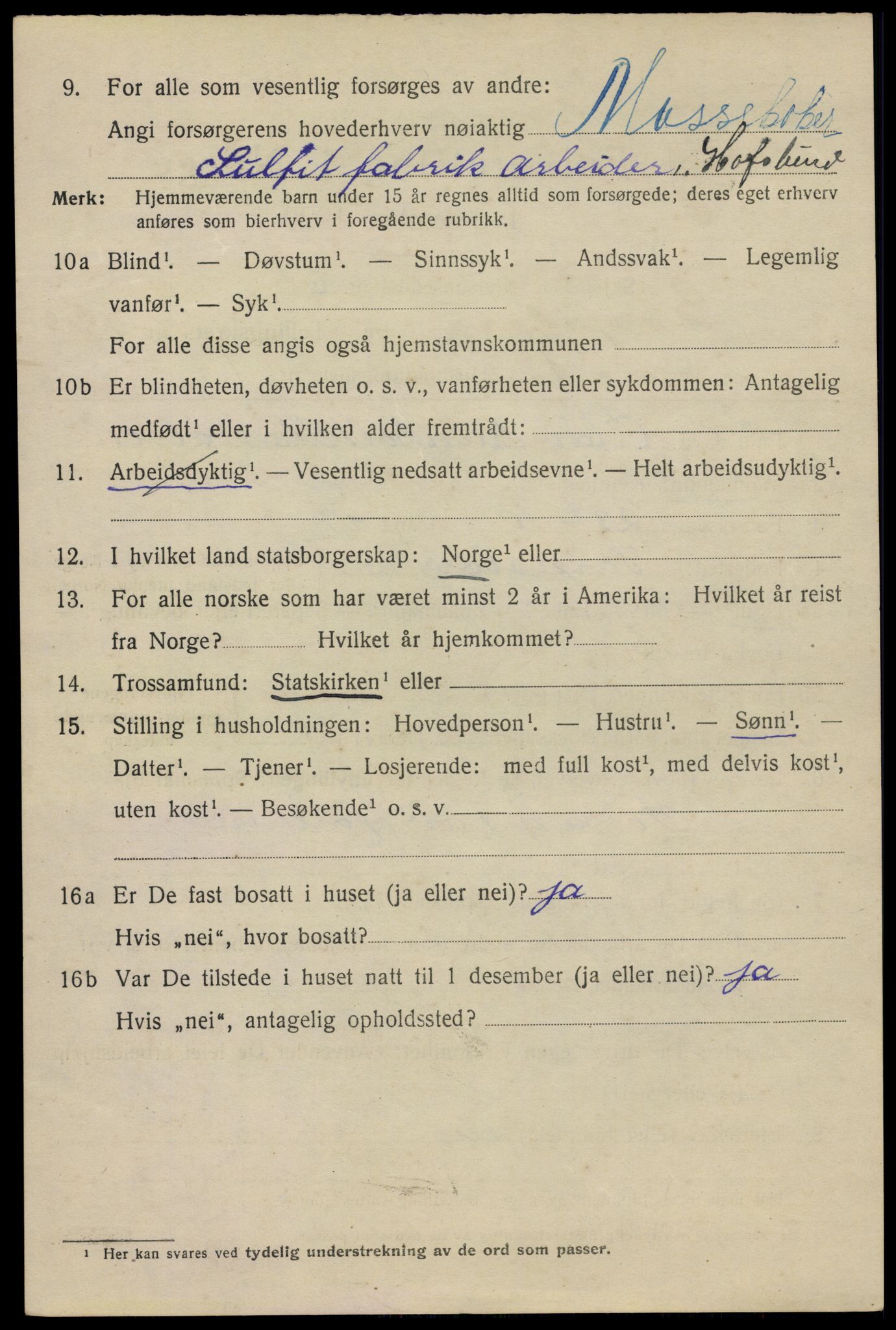 SAO, 1920 census for Sarpsborg, 1920, p. 27615