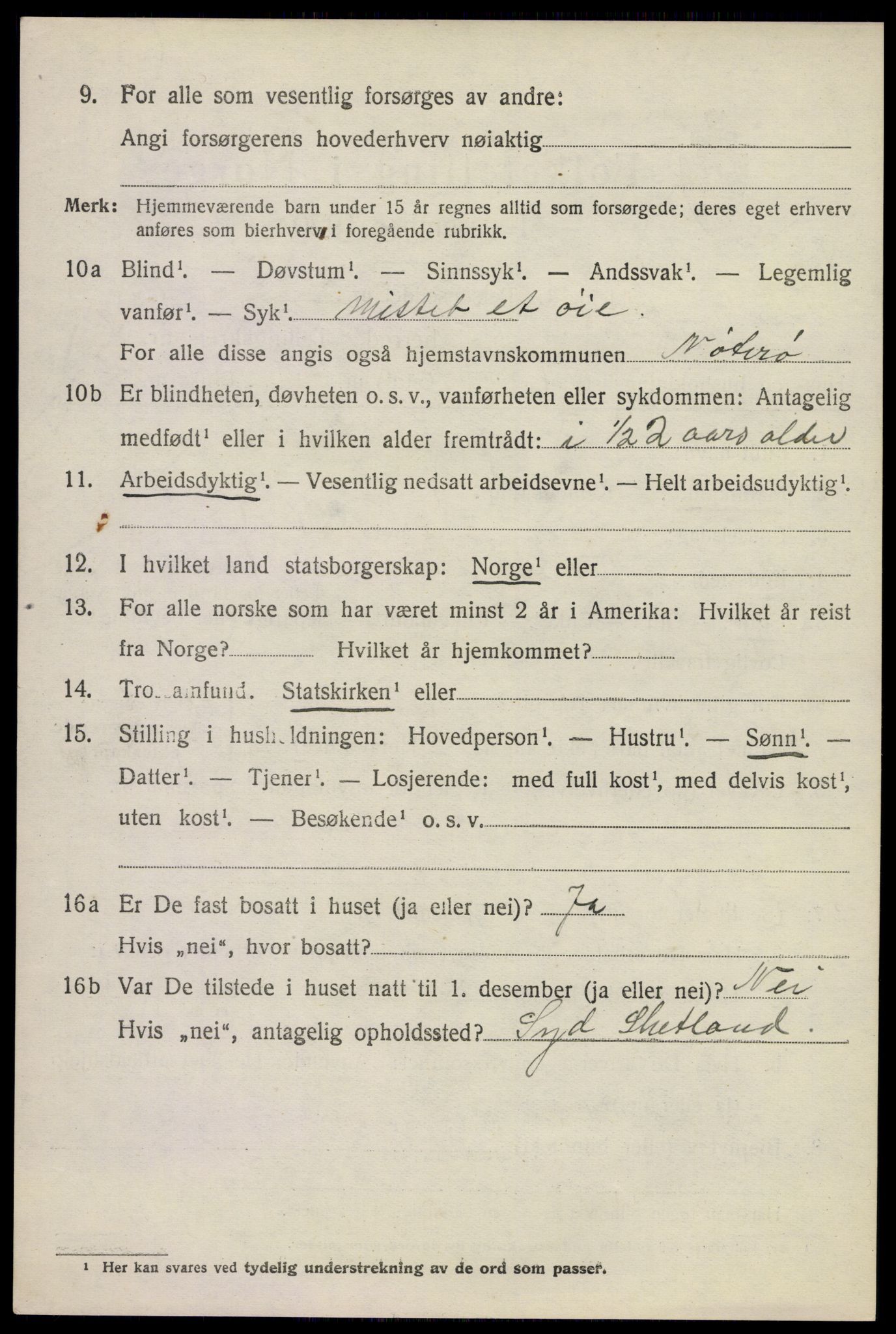 SAKO, 1920 census for Nøtterøy, 1920, p. 10662