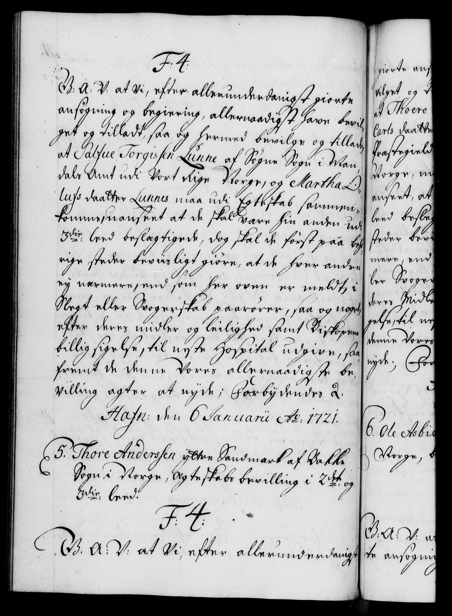 Danske Kanselli 1572-1799, AV/RA-EA-3023/F/Fc/Fca/Fcaa/L0023: Norske registre, 1720-1722, p. 211b