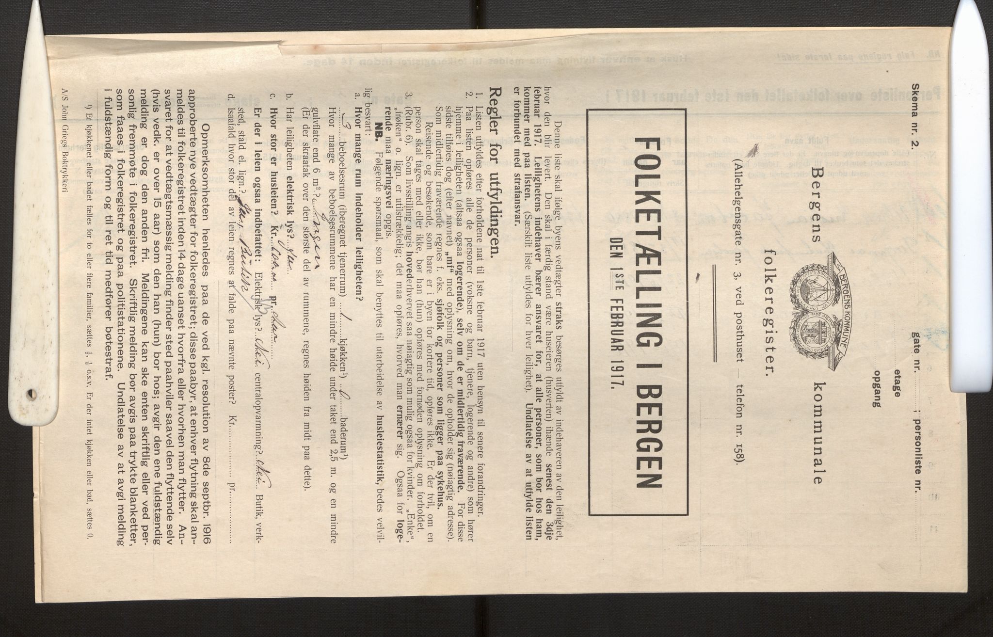 SAB, Municipal Census 1917 for Bergen, 1917, p. 38404