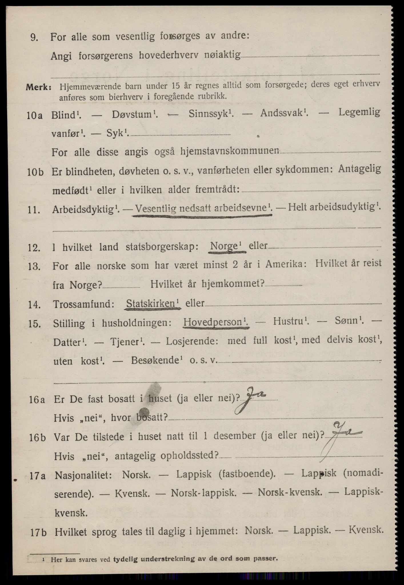 SAT, 1920 census for Kvenvær, 1920, p. 753