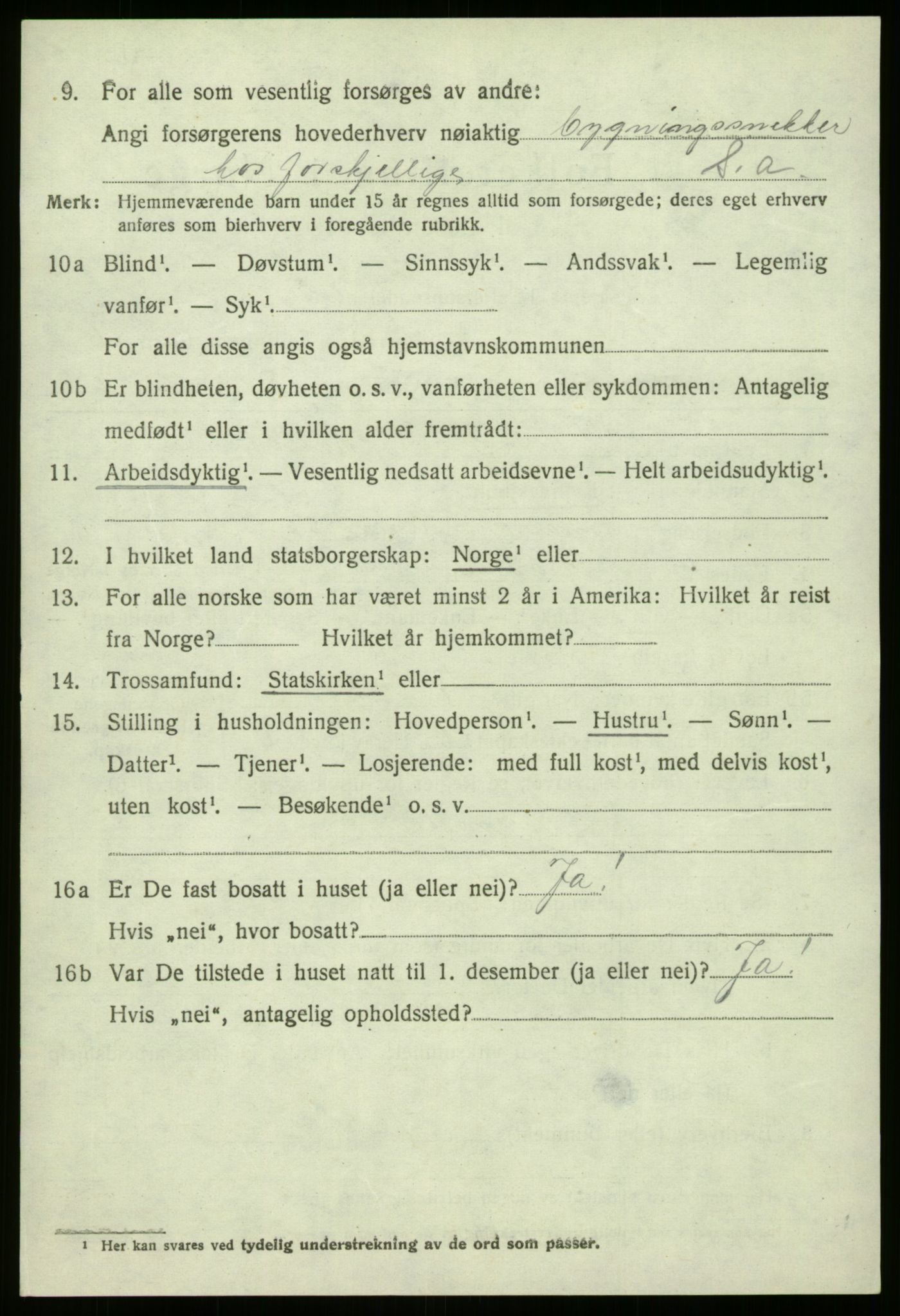 SAB, 1920 census for Fjaler, 1920, p. 3782