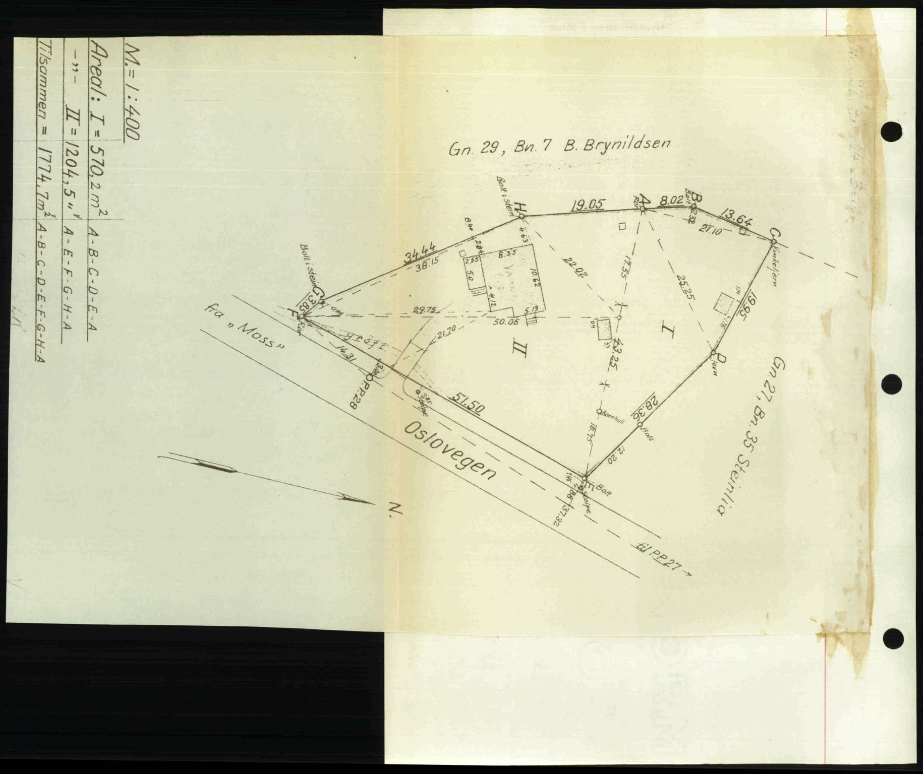 Moss sorenskriveri, AV/SAO-A-10168: Mortgage book no. A25, 1950-1950, Diary no: : 772/1950