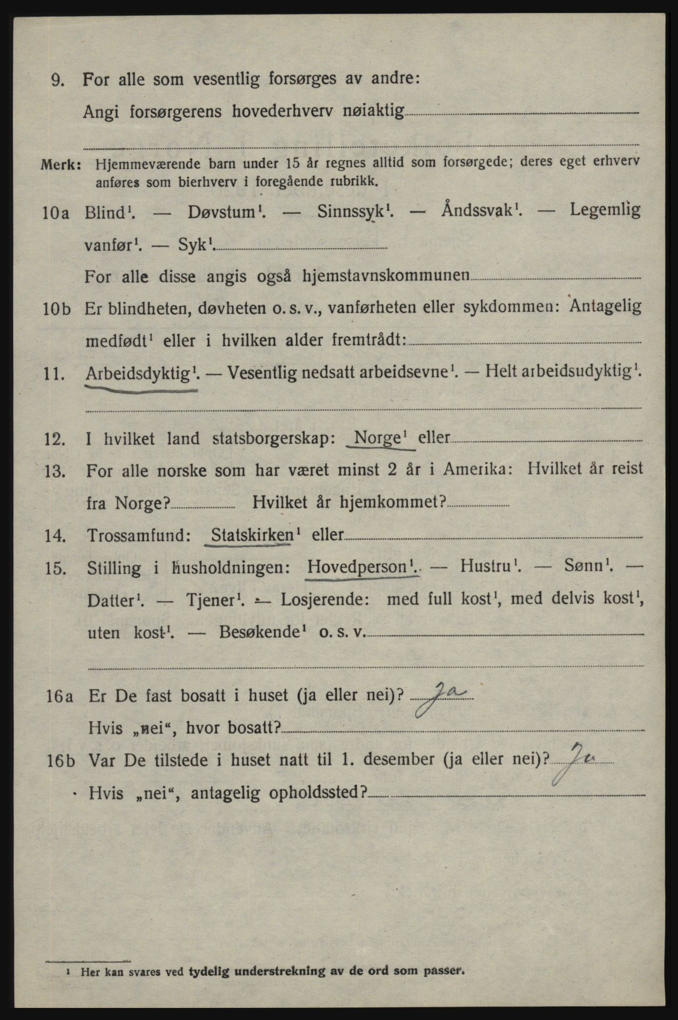 SAO, 1920 census for Skjeberg, 1920, p. 6590