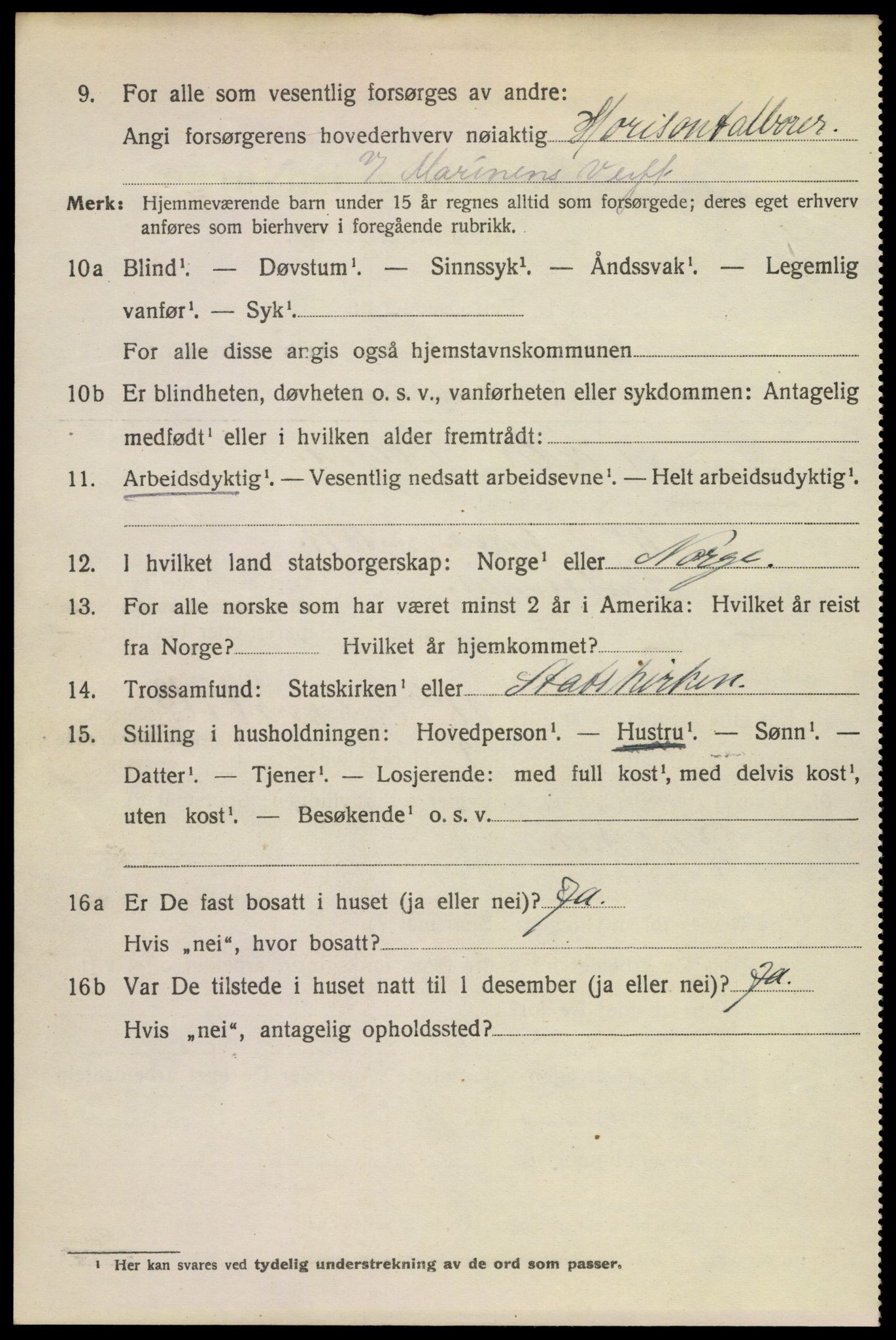 SAKO, 1920 census for Horten, 1920, p. 17512